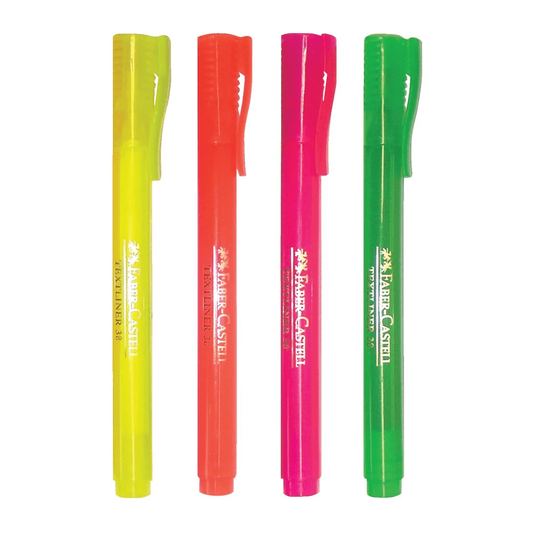 2 Faber-Castell Textliner 38 Pocket Highlighters 4 Pack, 2 of 2