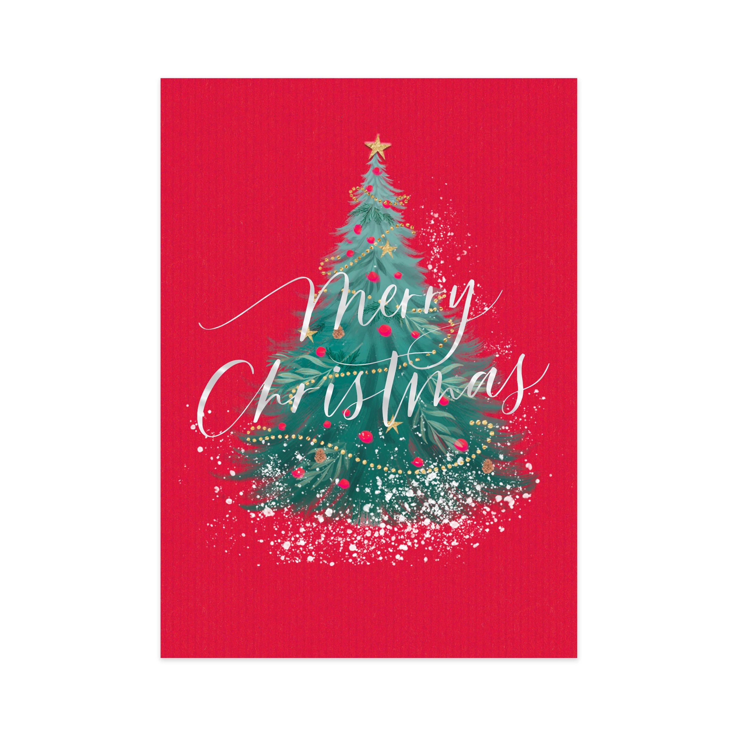 2 10 Pack Hallmark Boxed Charity Christmas Cards -Tree, 2 of 4