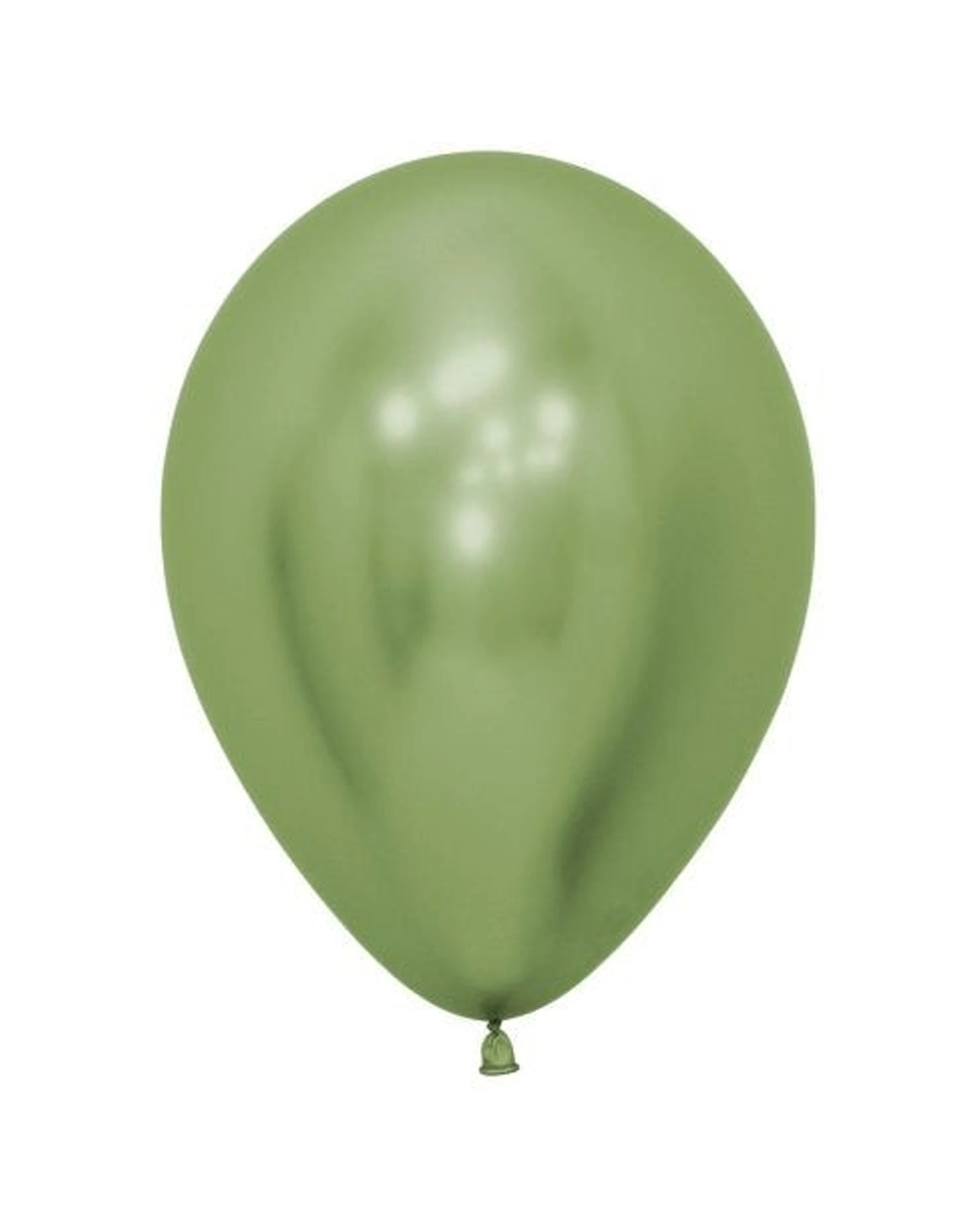 1 Alpen 20pc Sempertex Party Balloons Pack 12cm Reflex Lime - Green, 1 of 1