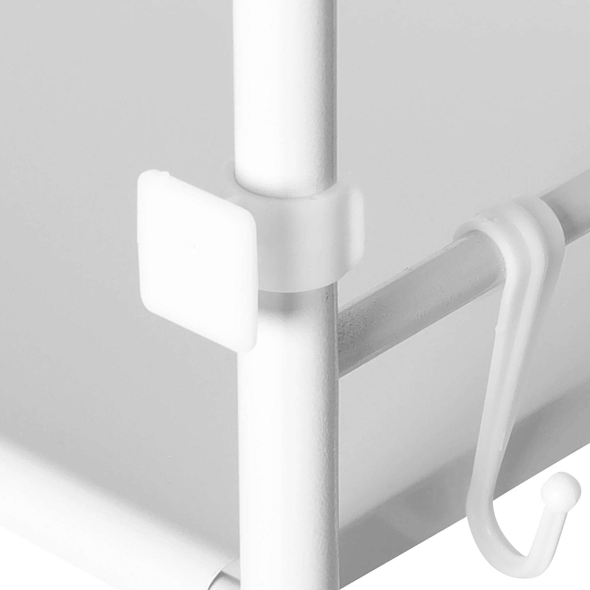 4 Dutxa 3 Tier Over Toilet Storage Shelf - White, 4 of 6