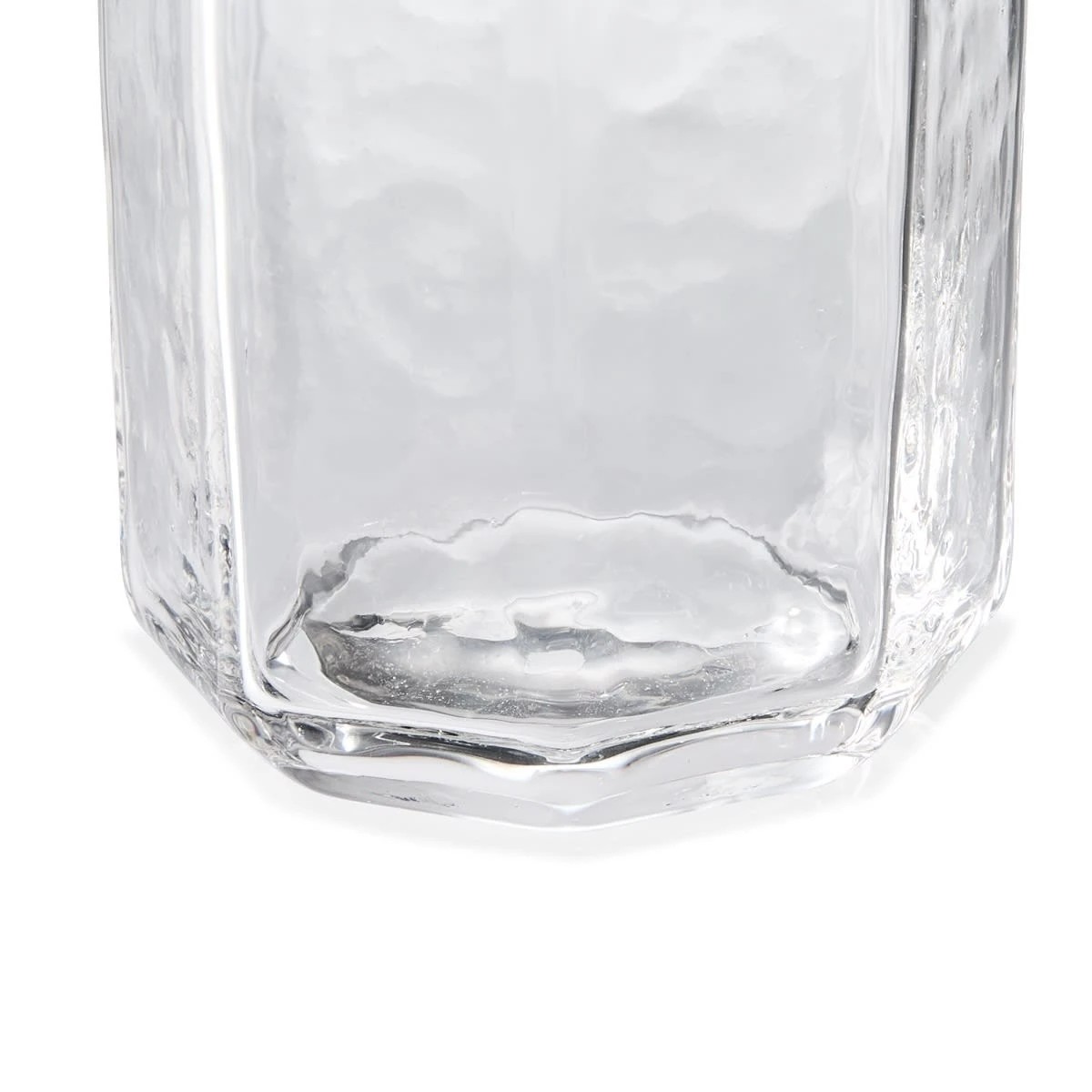 5 6 Clear Octagon Tumbler Glasses, 5 of 6