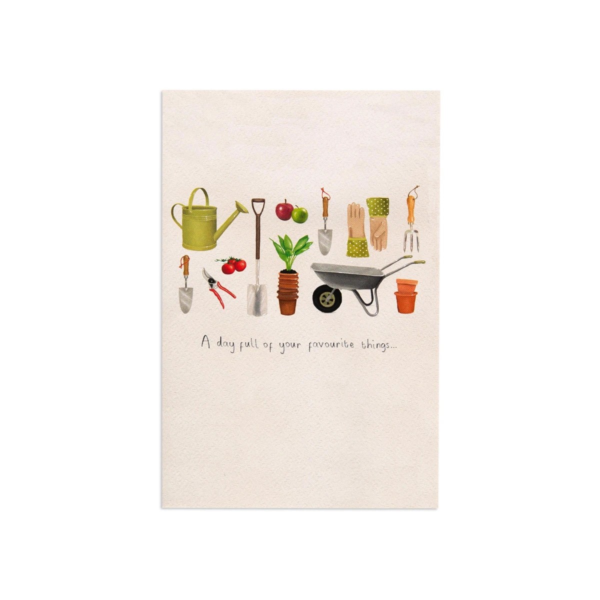 1 Hallmark Birthday Card by Creative Publishing - Gardening Tools, 1 of 3