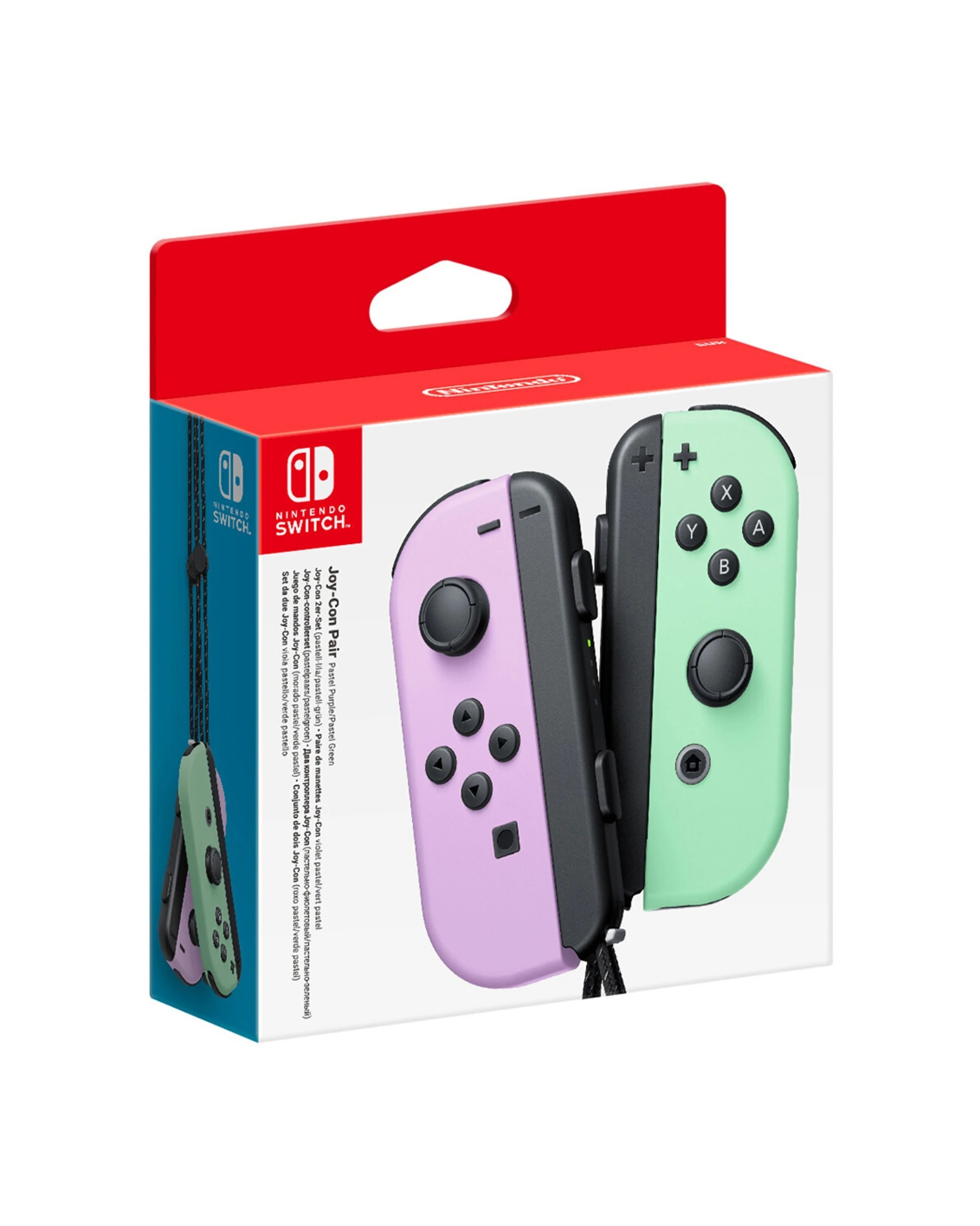 3 Nintendo Switch Joy-Con Pastel Purple and Pastel Green Controller Set - Multi, 3 of 3