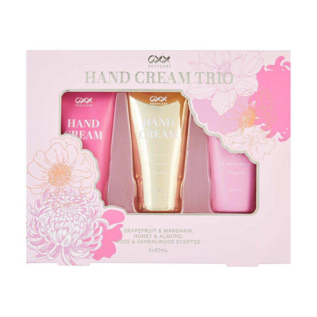1 OXX Bodycare 3 Piece Hand Cream Trio Set, 1 of 5