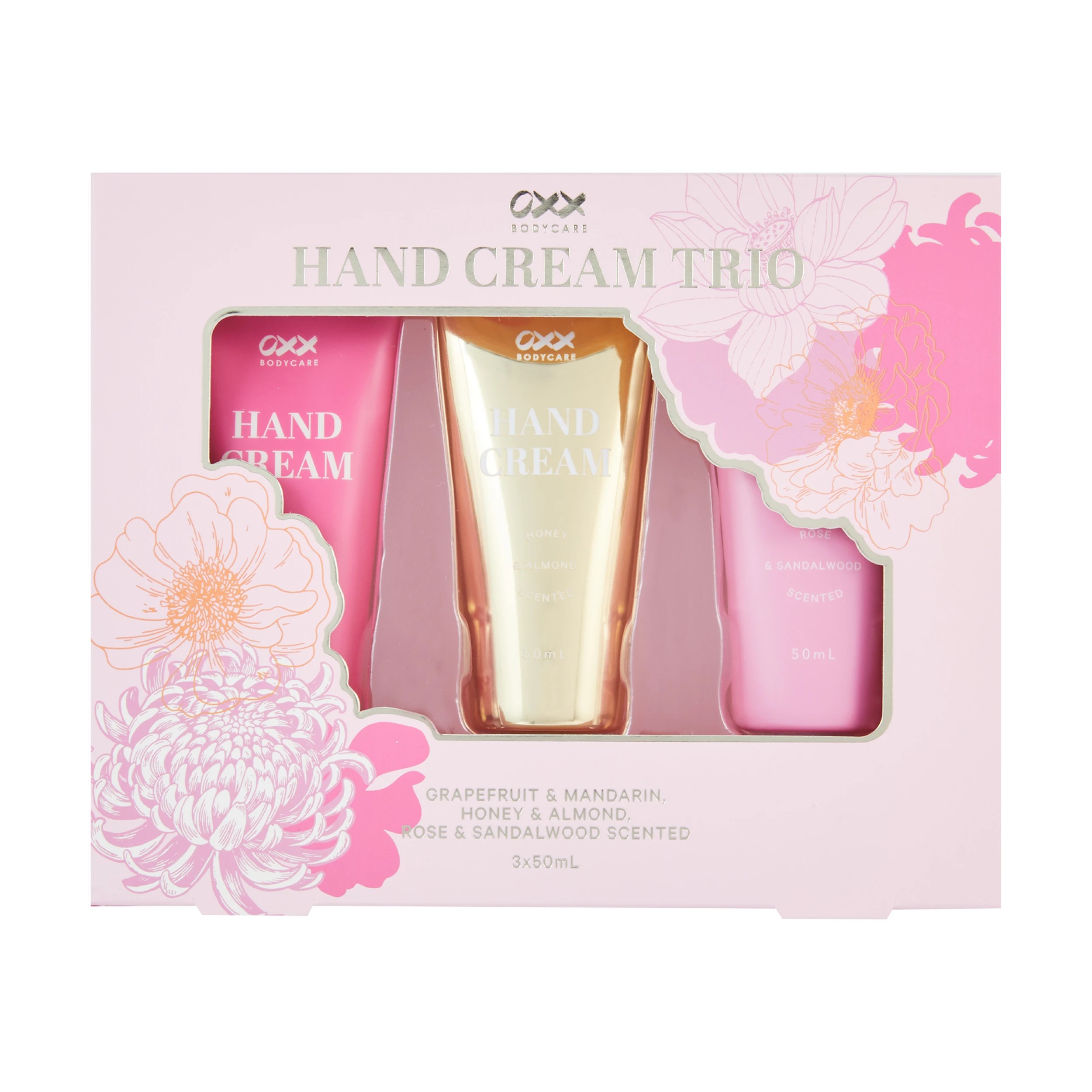 1 OXX Bodycare 3 Piece Hand Cream Trio Set, 1 of 5