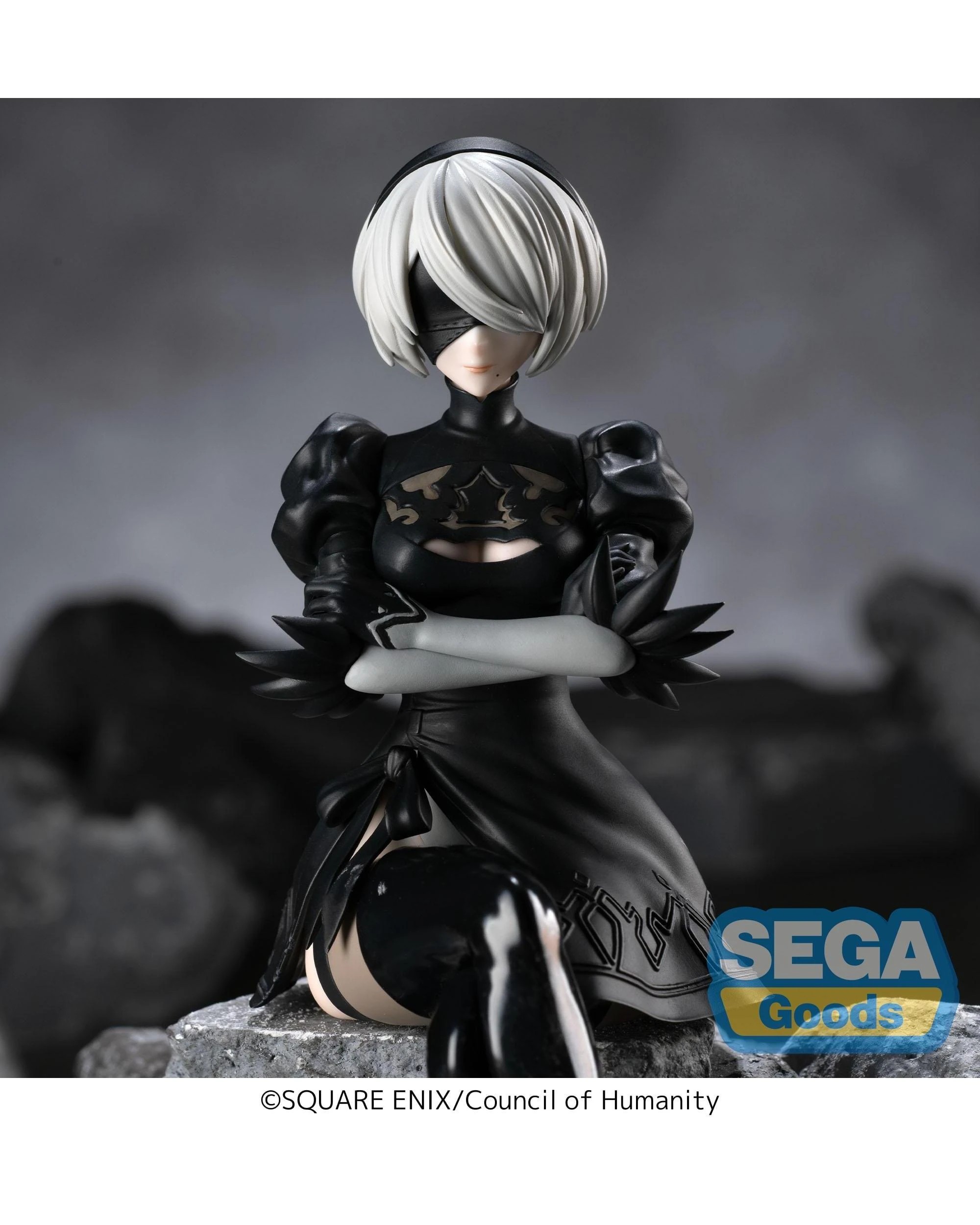7 NieR:Automata Ver1.1a 2B PM Perching Figure, 7 of 9