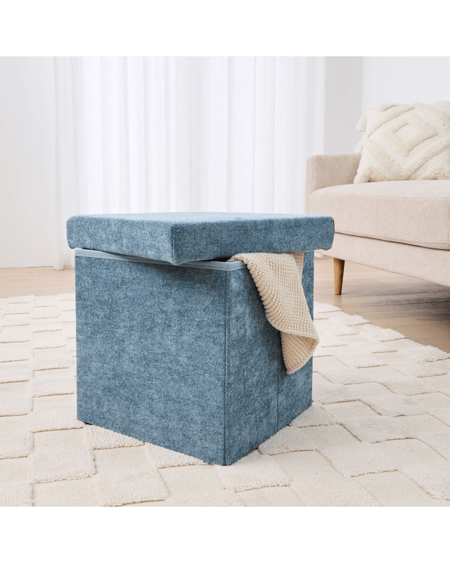 Square Storage Ottoman - 