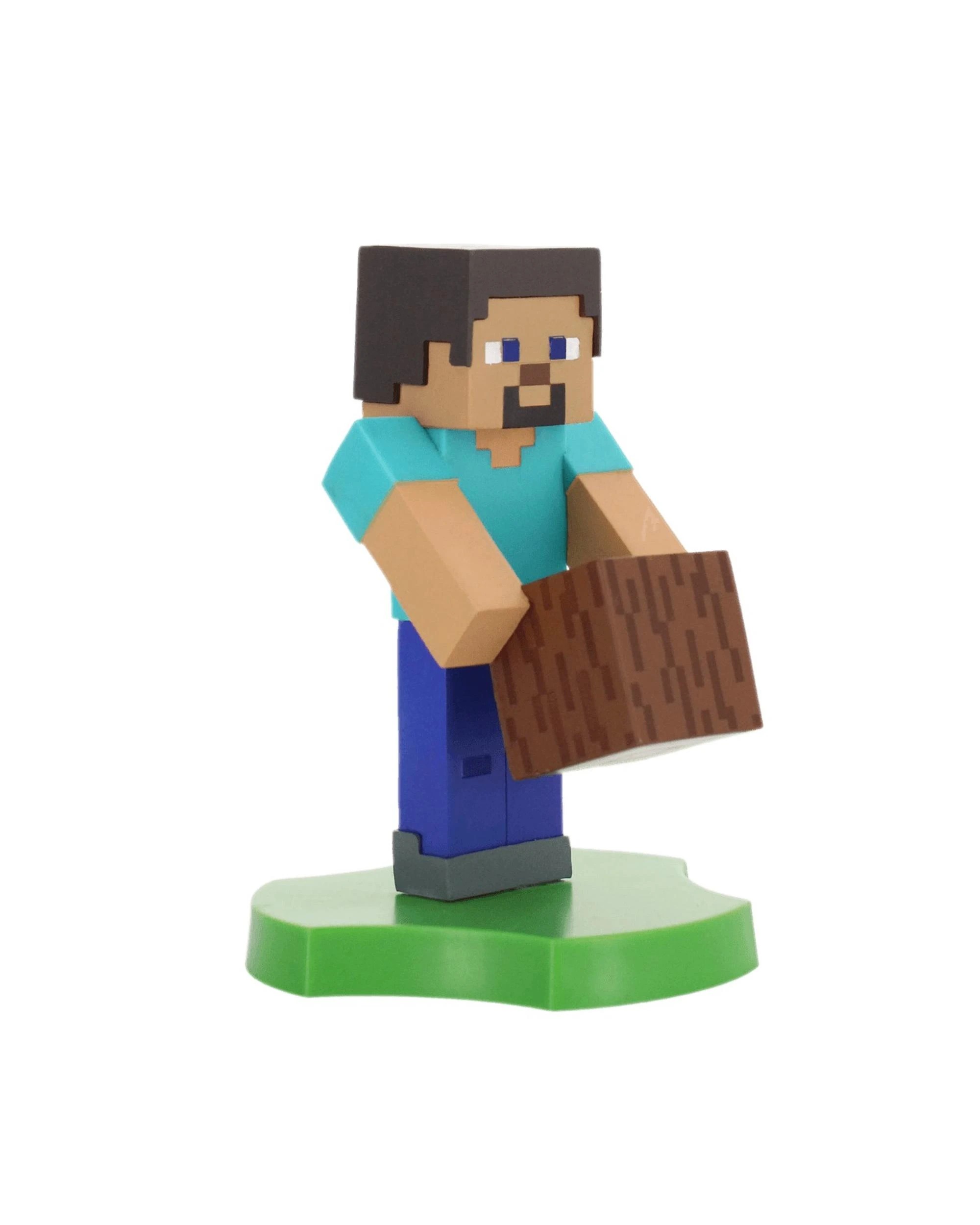 1 Cable Guy Holdems Minecraft Steve Phone Stand and Device Holder, 1 of 6