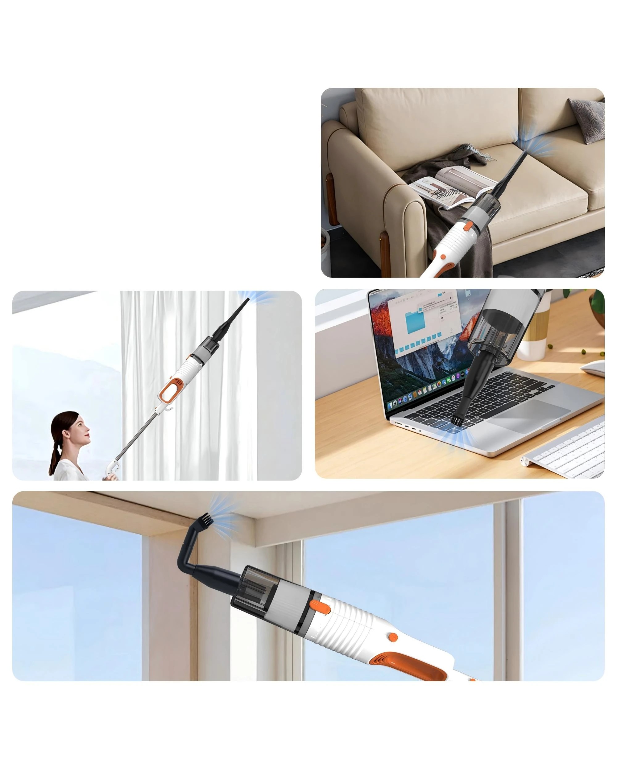 2 Advwin 12 In 1 19kpa Wet Dry  Vacuum Cleaner Mop Comb with Xl Dust Water Tank for Home Pet Hair Car, 2 of 5