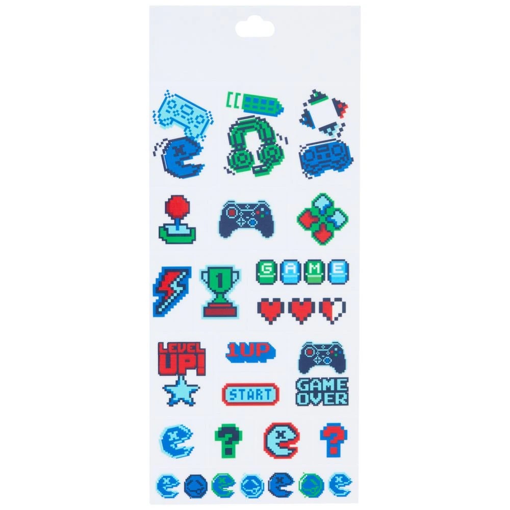 2 Otto Vinyl Transfer Sticker Multipack Gamer, 2 of 5