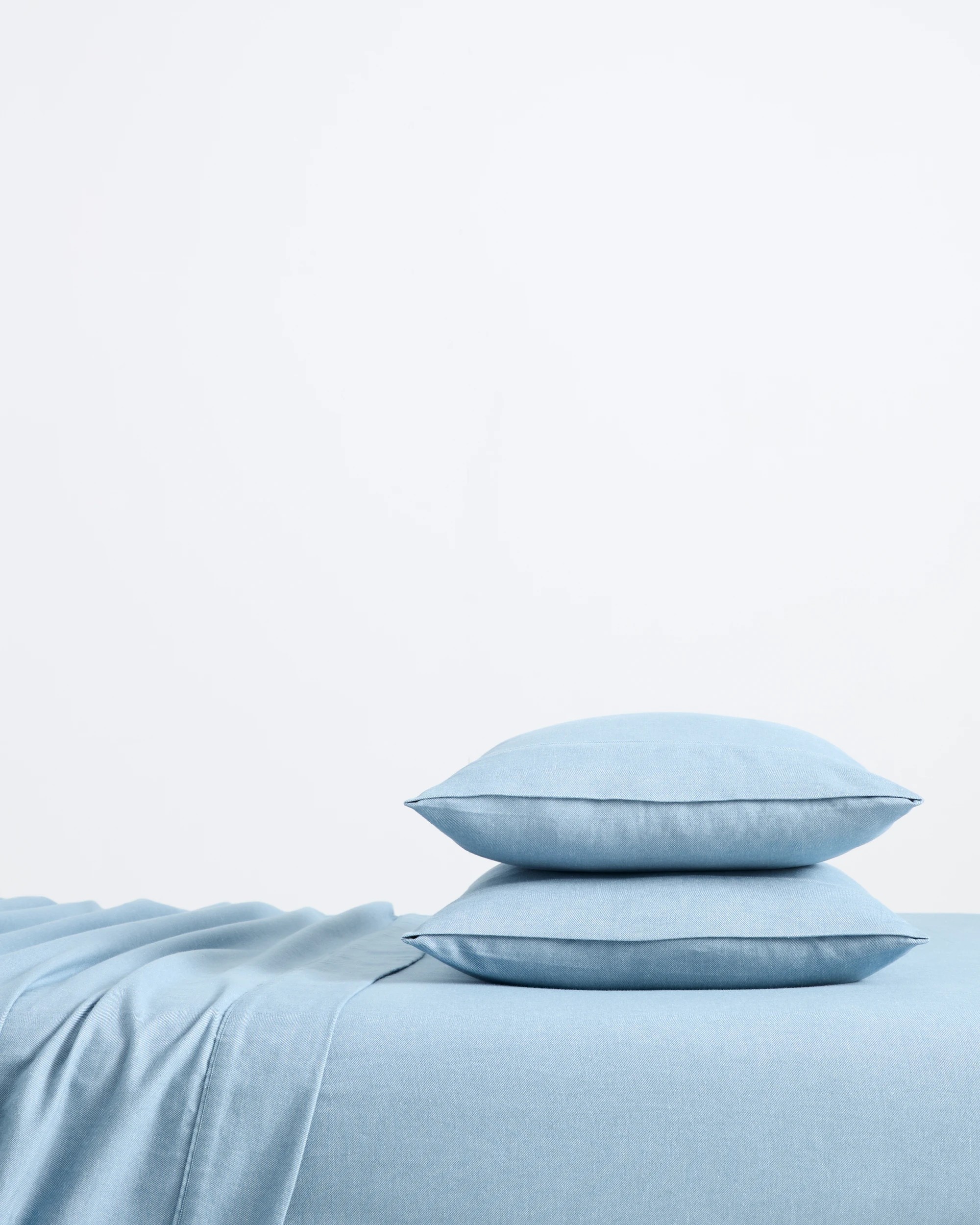 1 Target Kai Flannelette Sheet Set - Double Bed - Blue, 1 of 4