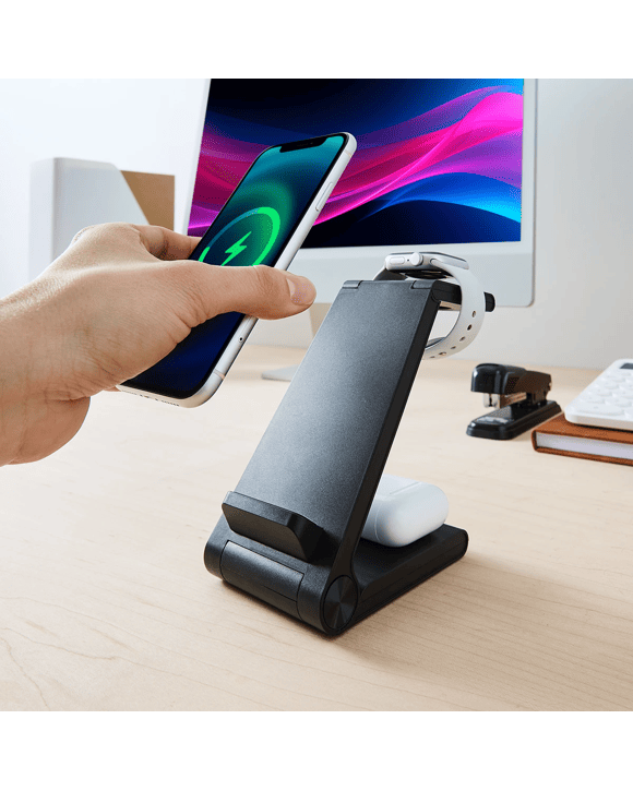 Wireless Desktop Charger - Black