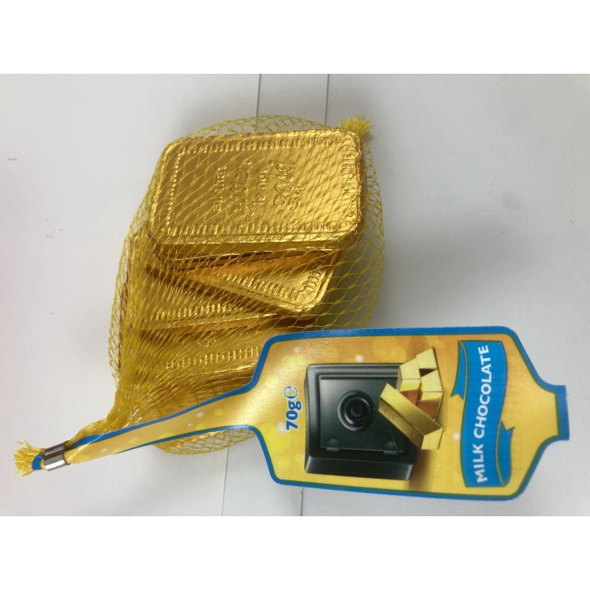 1 Milk Chocolate Gold Bars 70g, 1 of 2