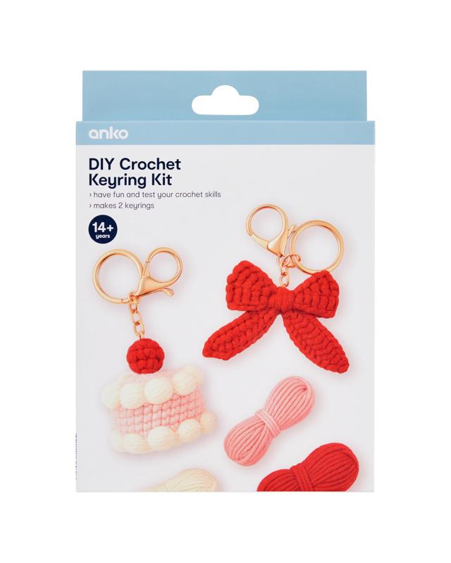 DIY Crochet Keyring