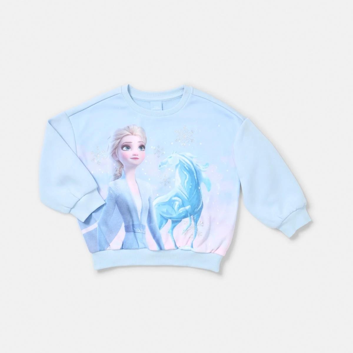 7 Frozen License Crew Neck Sweatshirt Elsa, 7 of 8