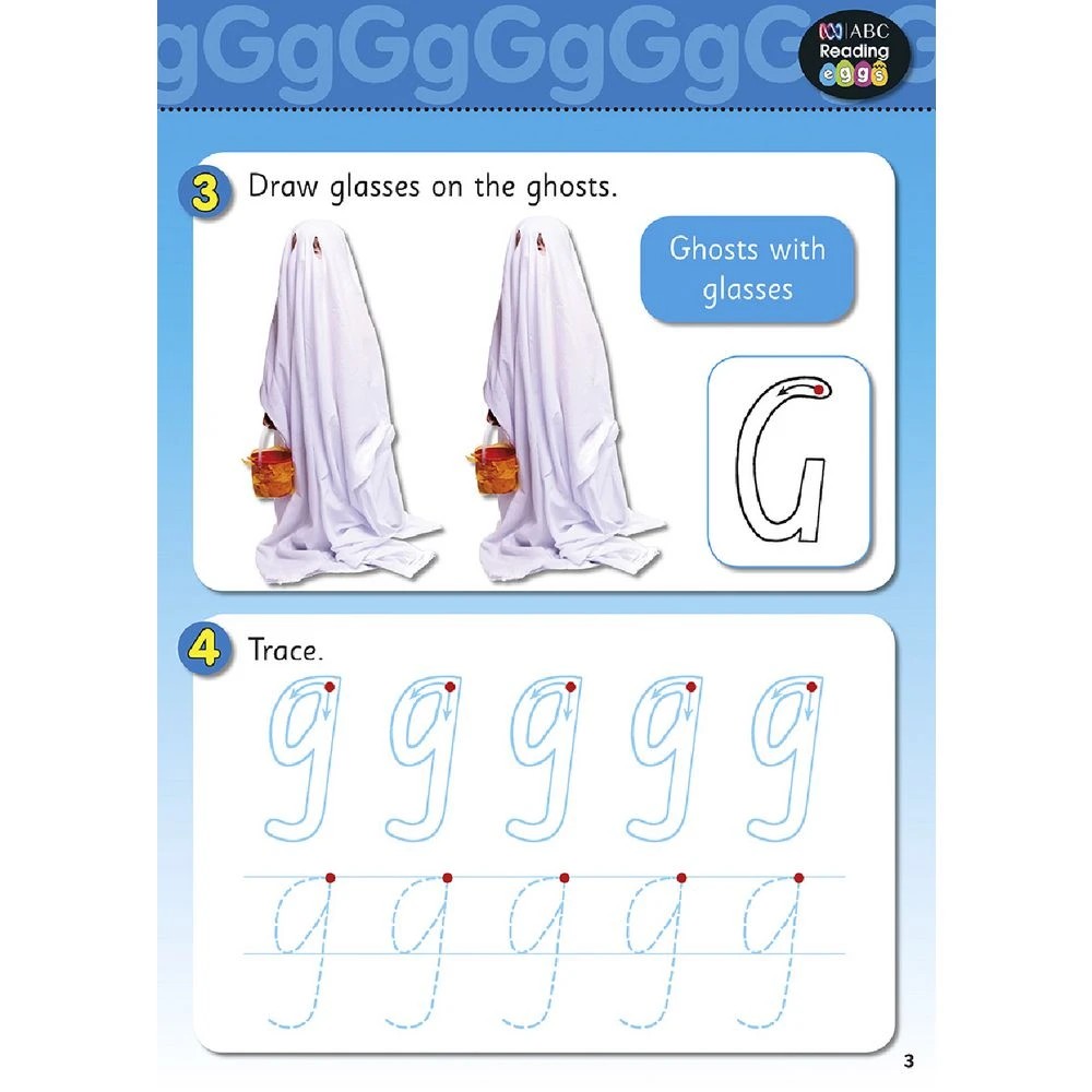 5 ABC Reading Eggs Starting Out Activity Book 4, 5 of 5