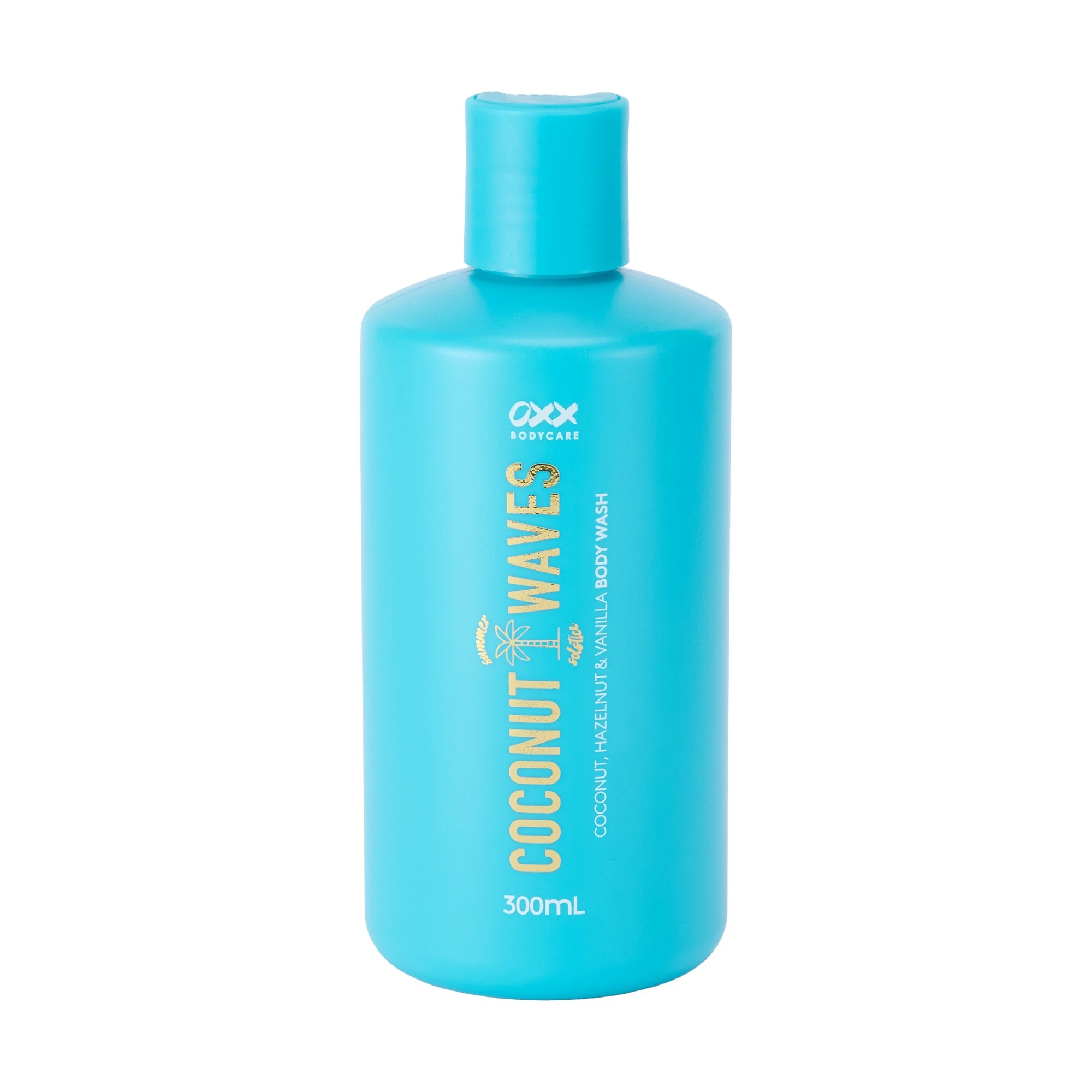 1 OXX Bodycare Coconut Waves Summer Solstice Body Wash 300ml - Coconut, Hazelnut and Vanilla, 1 of 3