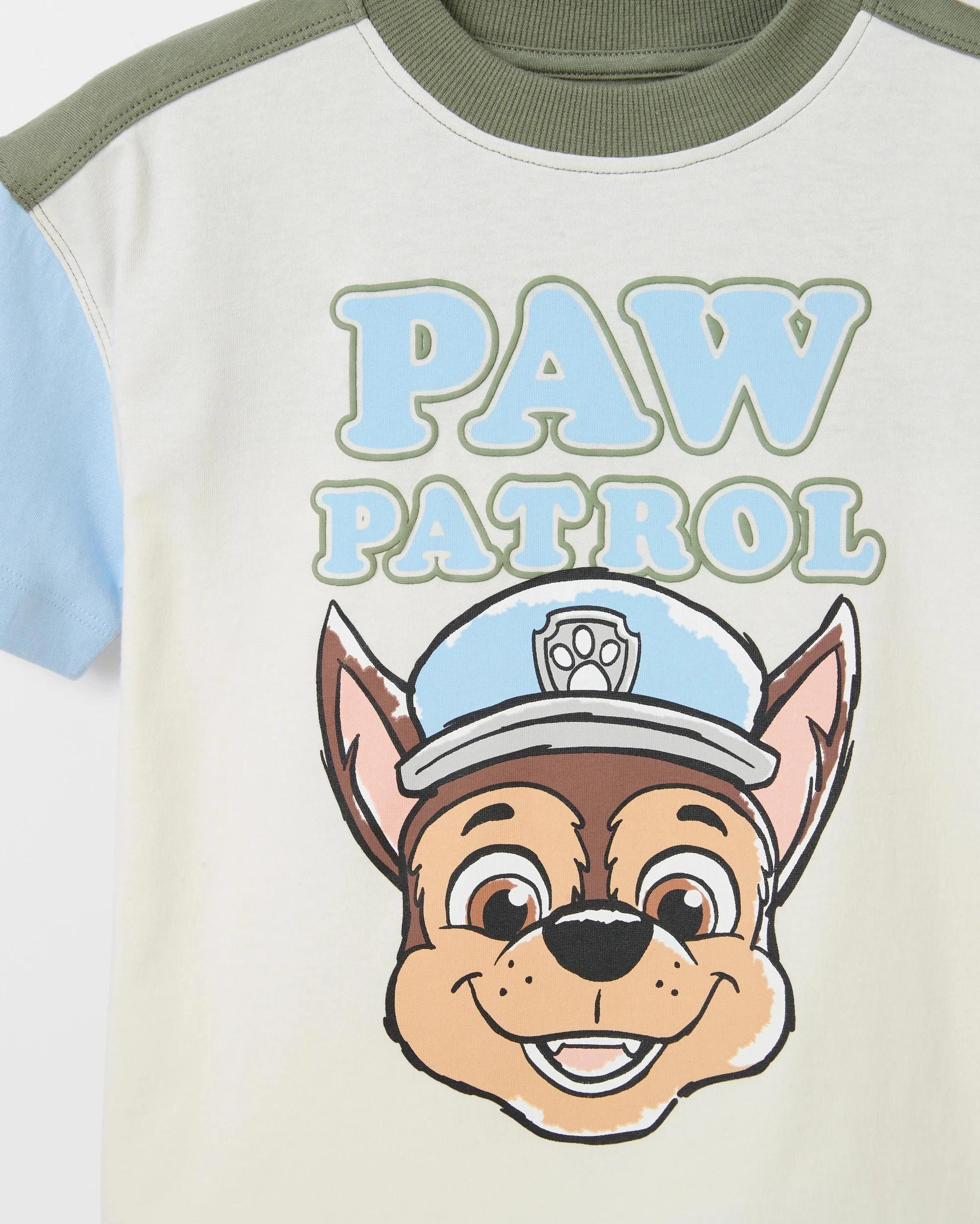 7 Paw Patrol Australian Cotton T-Shirt CREAM, 7 of 7