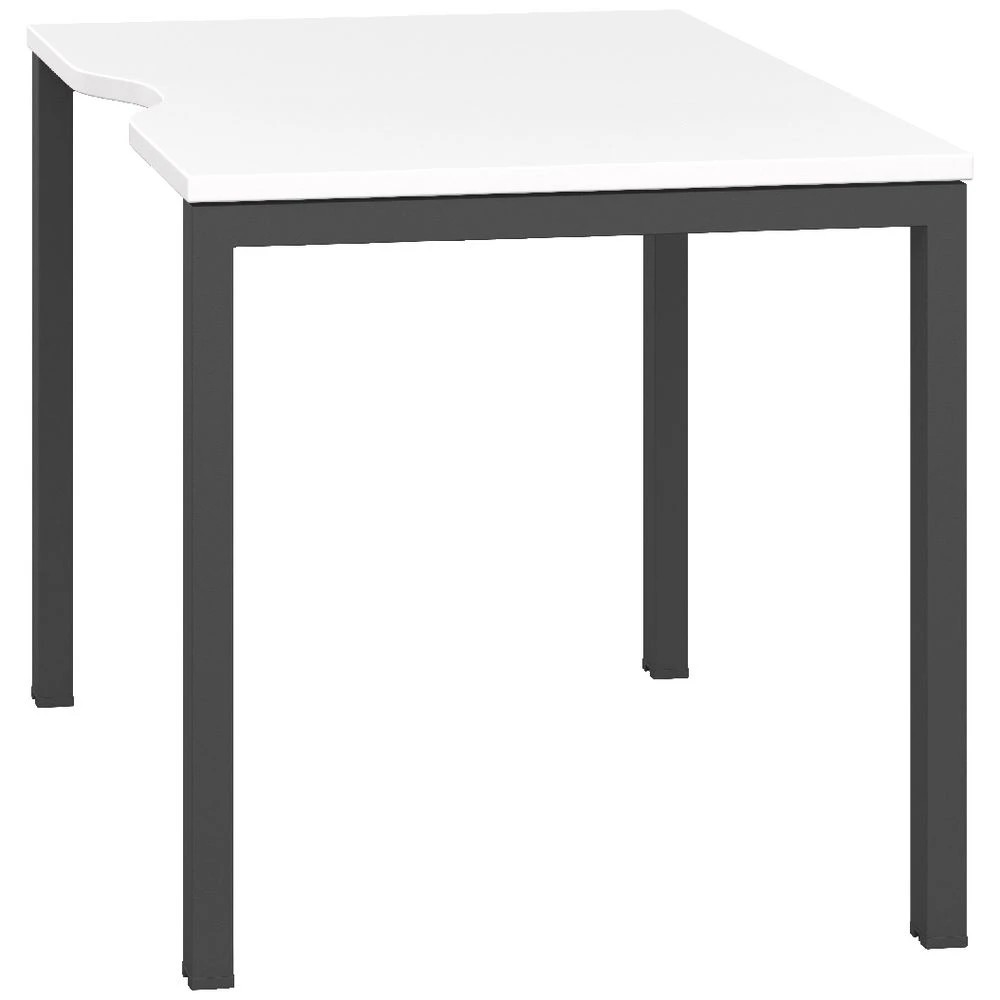 3 Stilford S2 Pro Version 3 Desk 1200 x 750mm White/Black Desks, Tables and Workstations, 3 of 3