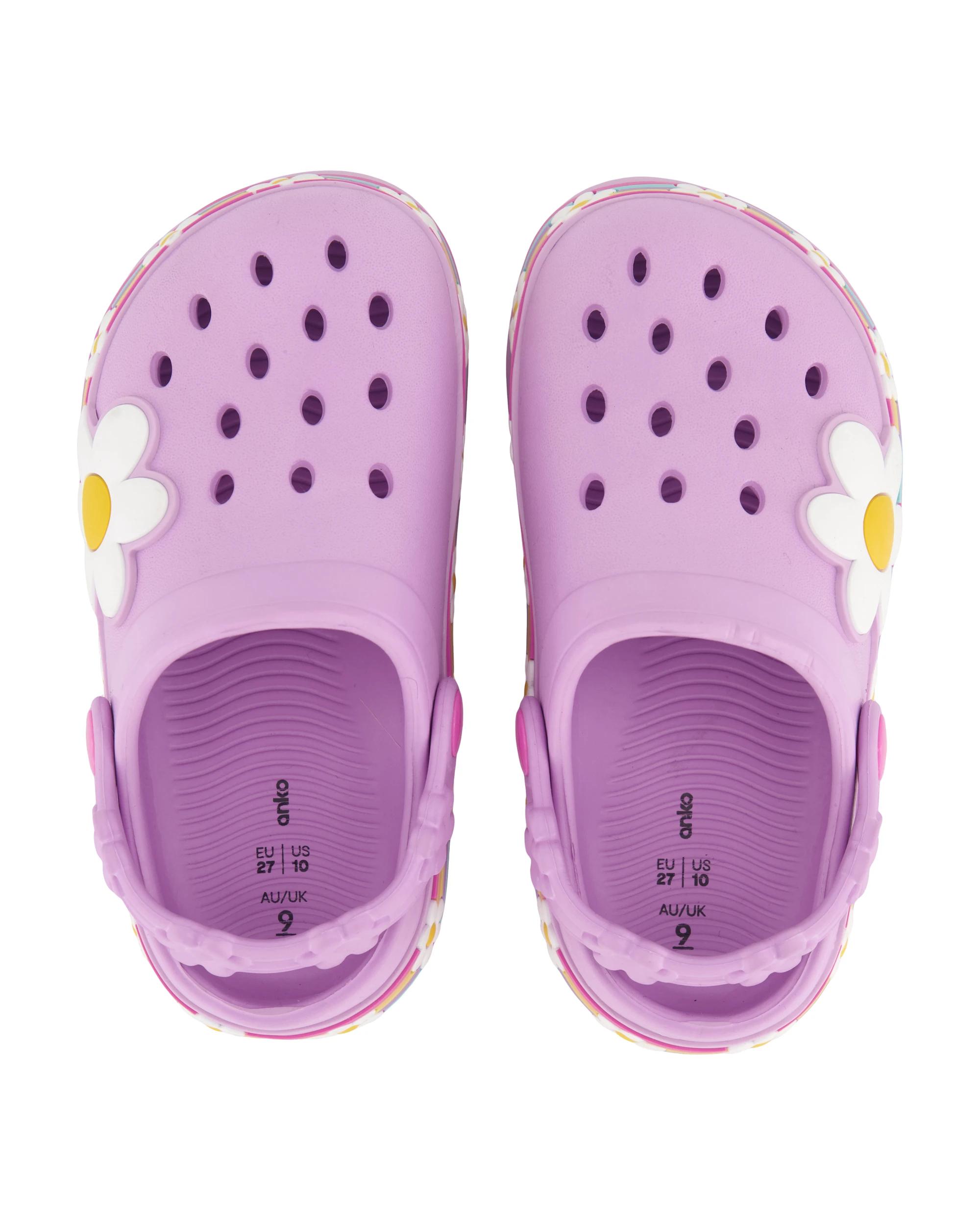 3 Junior Slip-On Clogs Flowers, 3 of 3