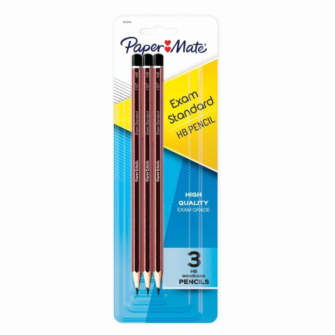 1 3 Pack Paper Mate Woodcase HB Pencils, 1 of 3