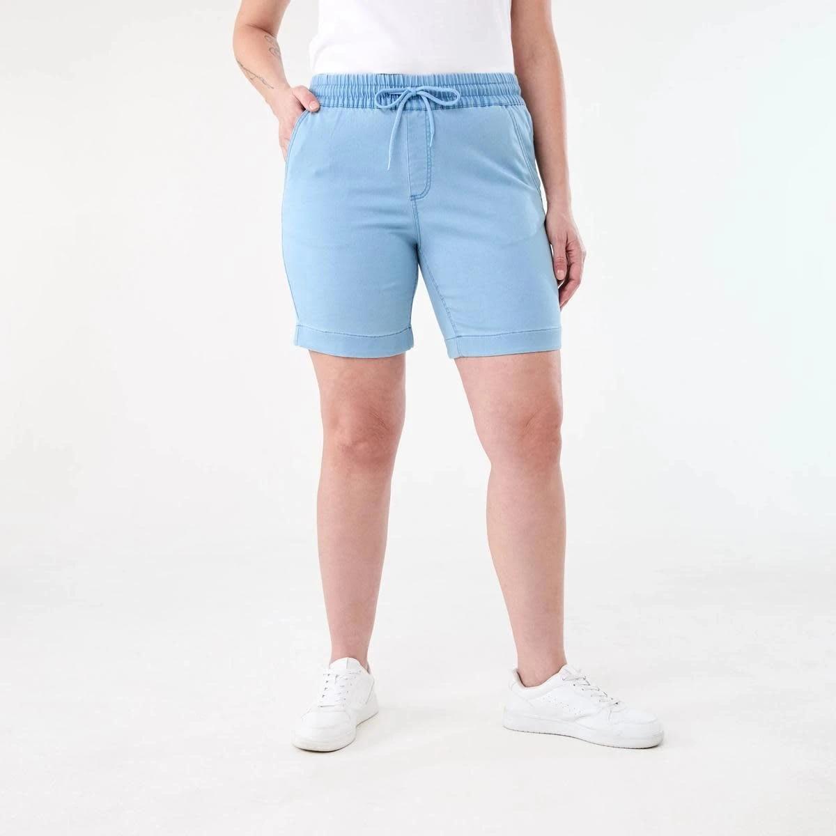 6 Jogger Shorts LIGHT WASH, 6 of 6
