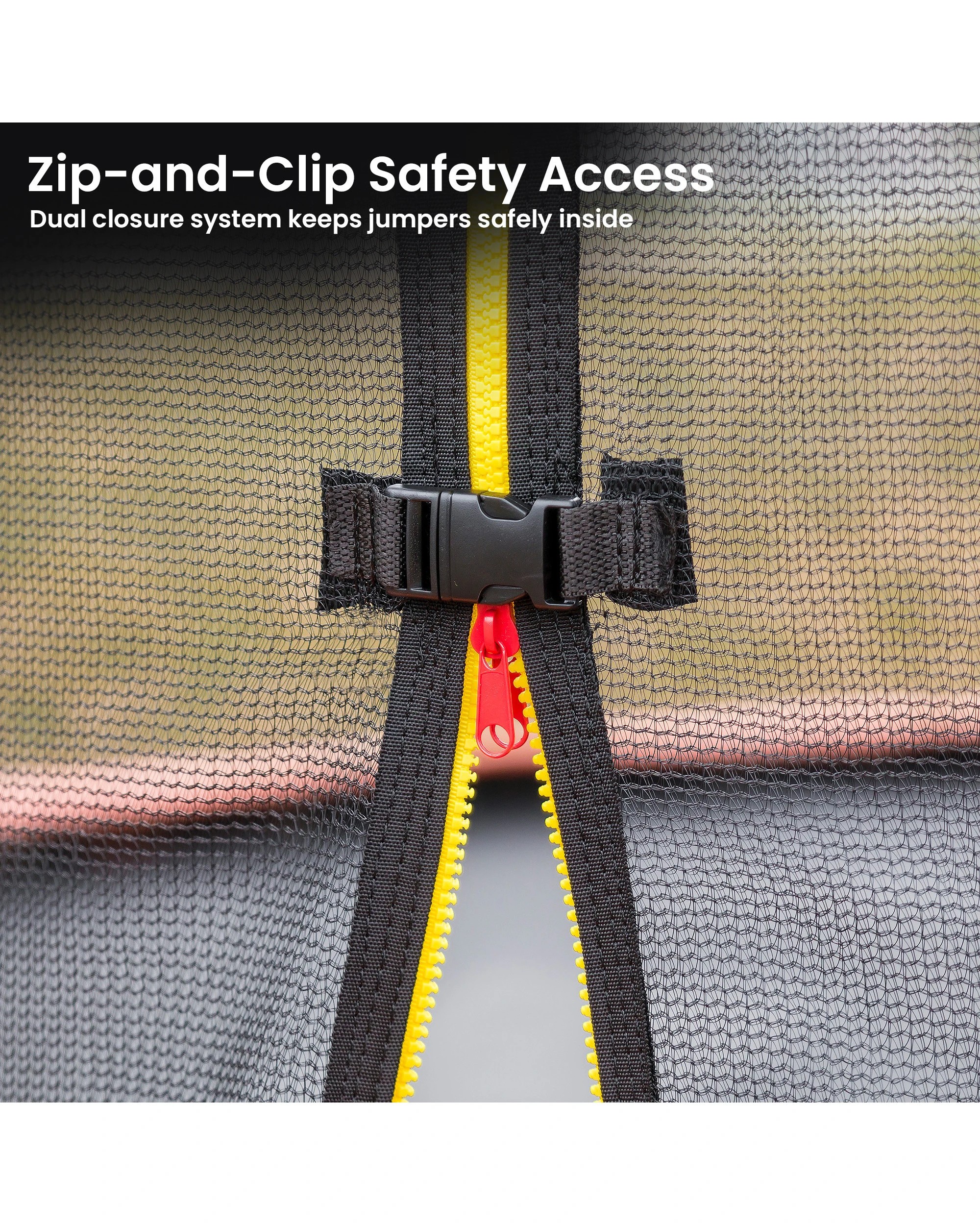 4 Kahuna 14 ft Springless Trampoline with Basketball Set, 4 of 10