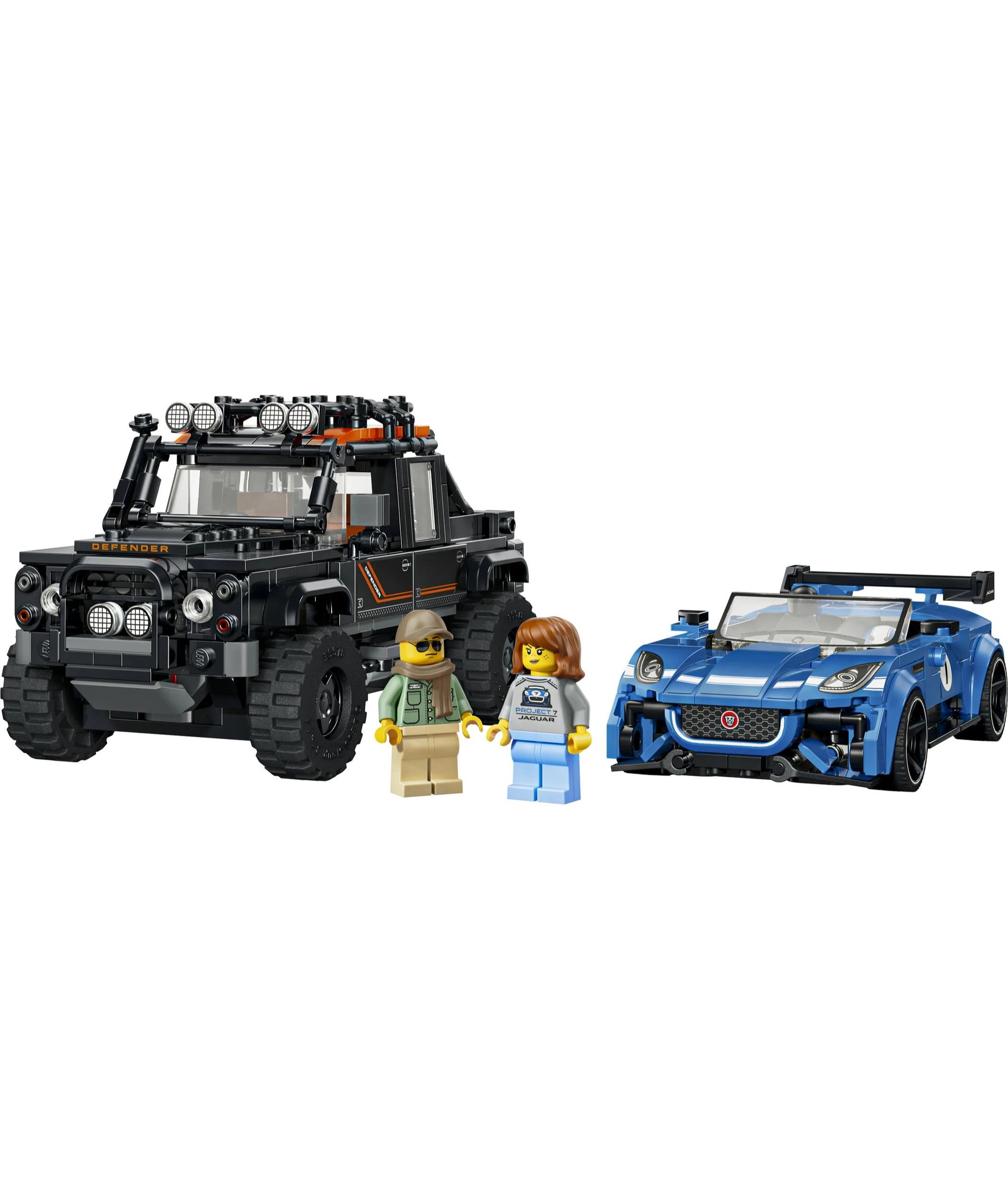 2 LEGO Speed Champions Jaguar Project 7 & Land Rover Defender 77264, 2 of 10