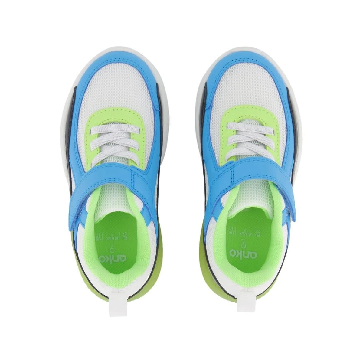 2 Junior Light Up Casual Shoes Aqua Green, 2 of 7