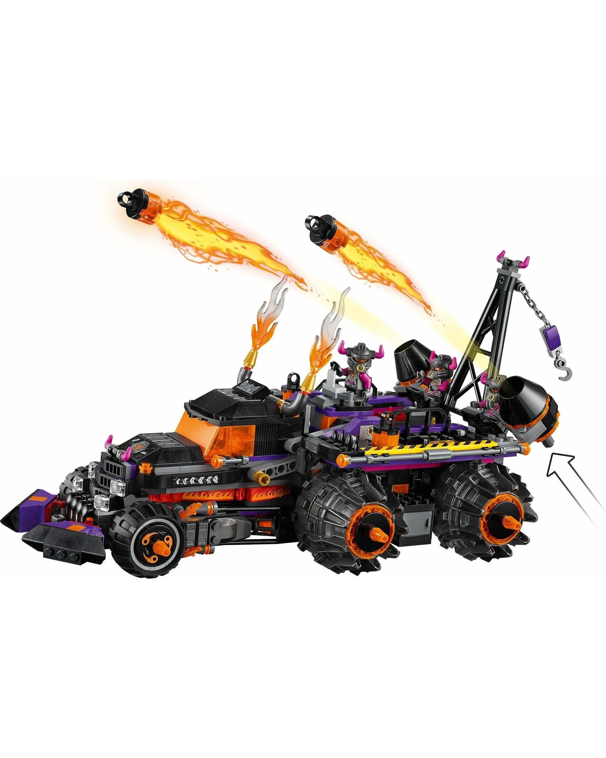 3 LEGO 80011 INFERNO TRUCK MONKEY KID, 3 of 3