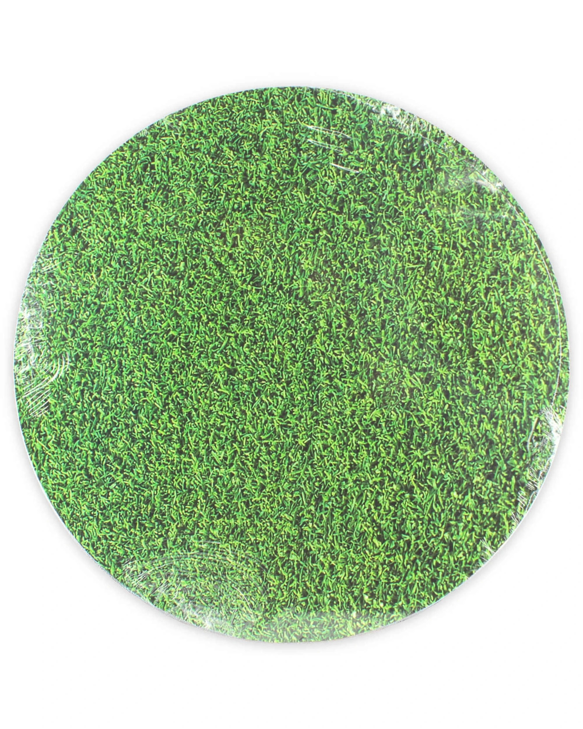 1 Bake Group Grass Print Round Cake Serving Board 35cm, 1 of 2