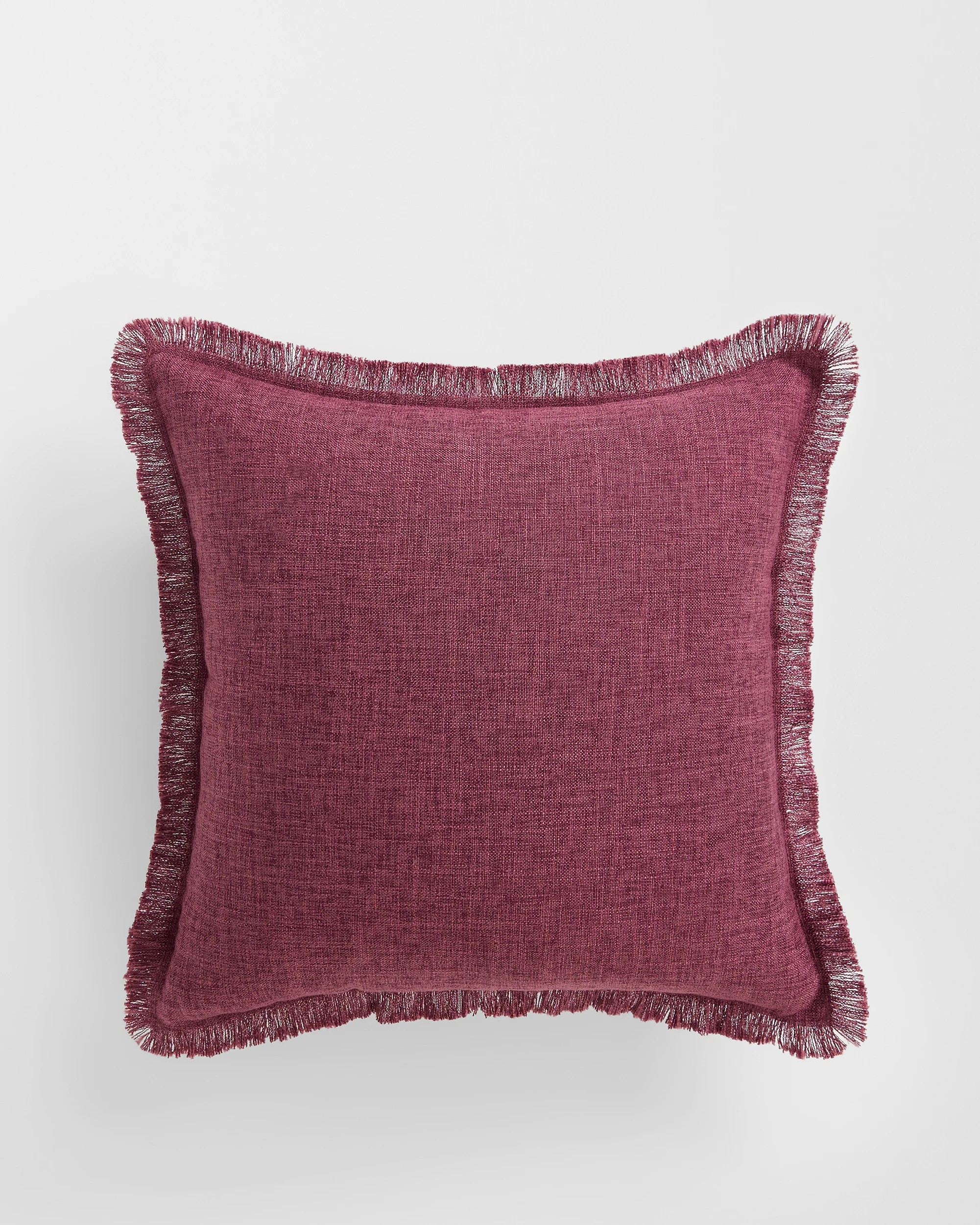 1 Target Ellerie Fringe Cushion - Pink, 1 of 2