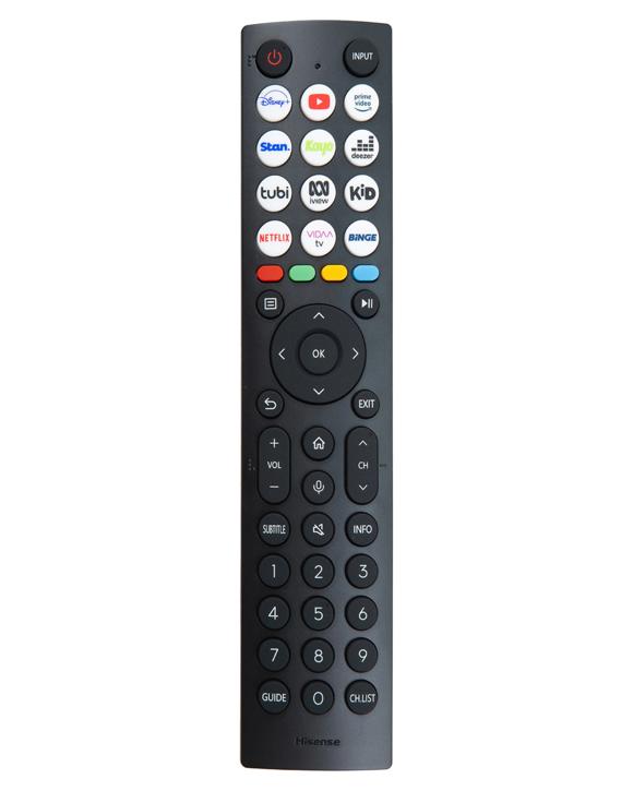 Hisense Genuine ERF2R36H TV Remote Control - Black
