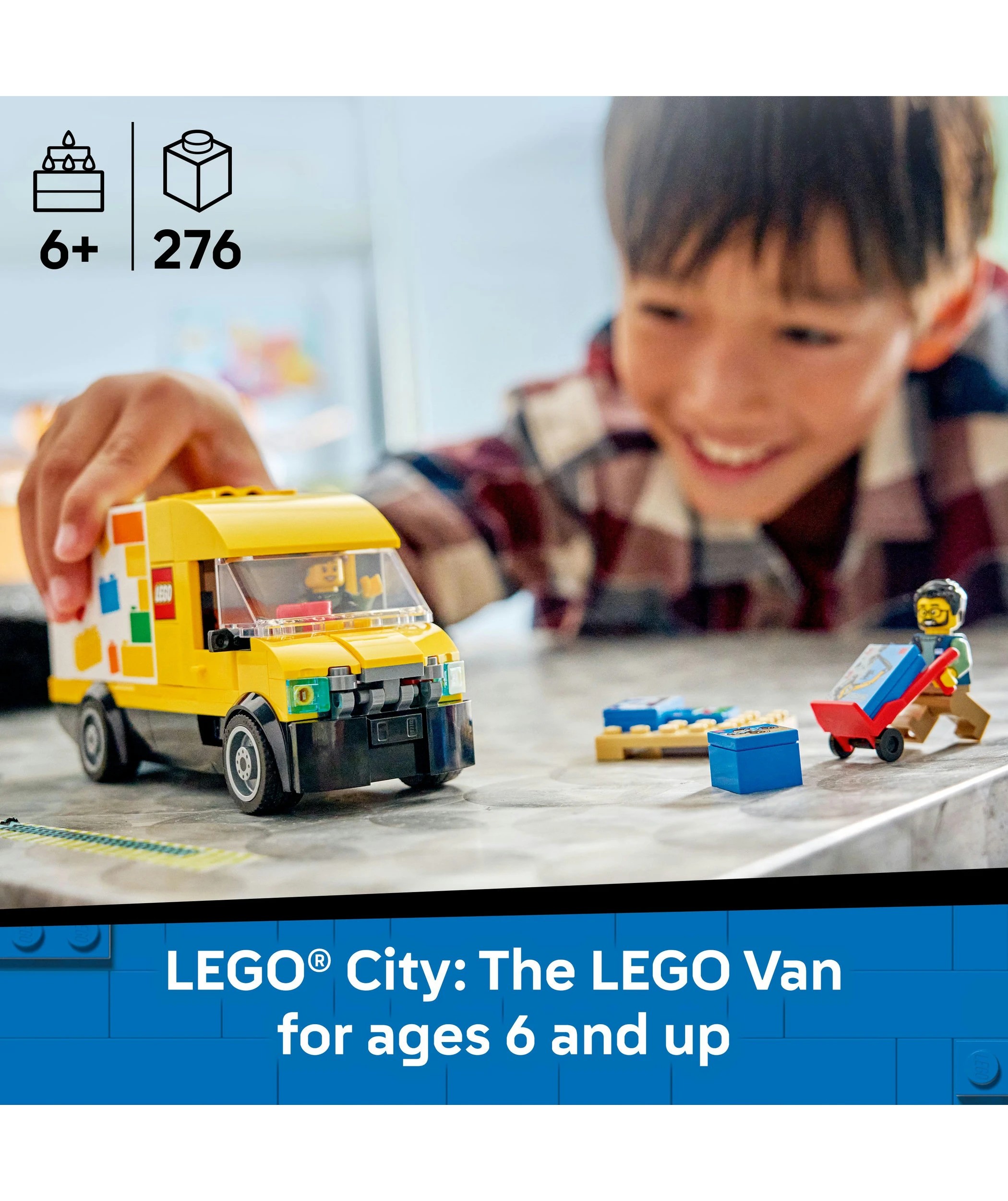3 LEGO City The LEGO Van 60500, 3 of 10