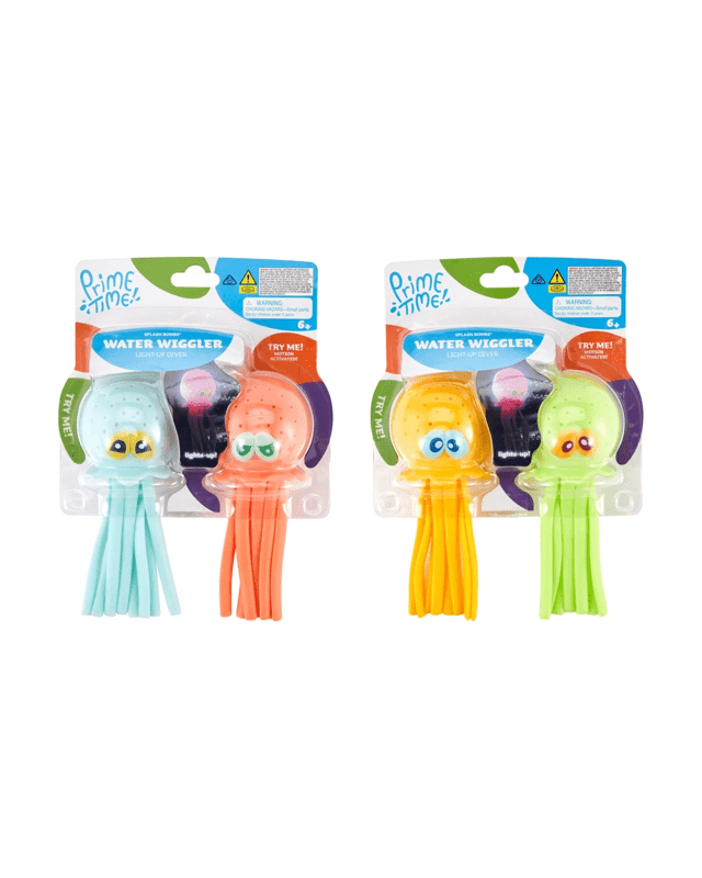The Original Splash Bombs Water Wigglers Light-up Divers - Asso