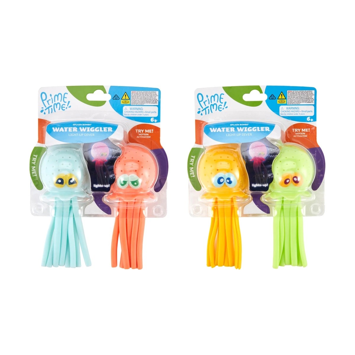 1 The Original Splash Bombs Water Wigglers Light-up Divers - Assorted, 1 of 10