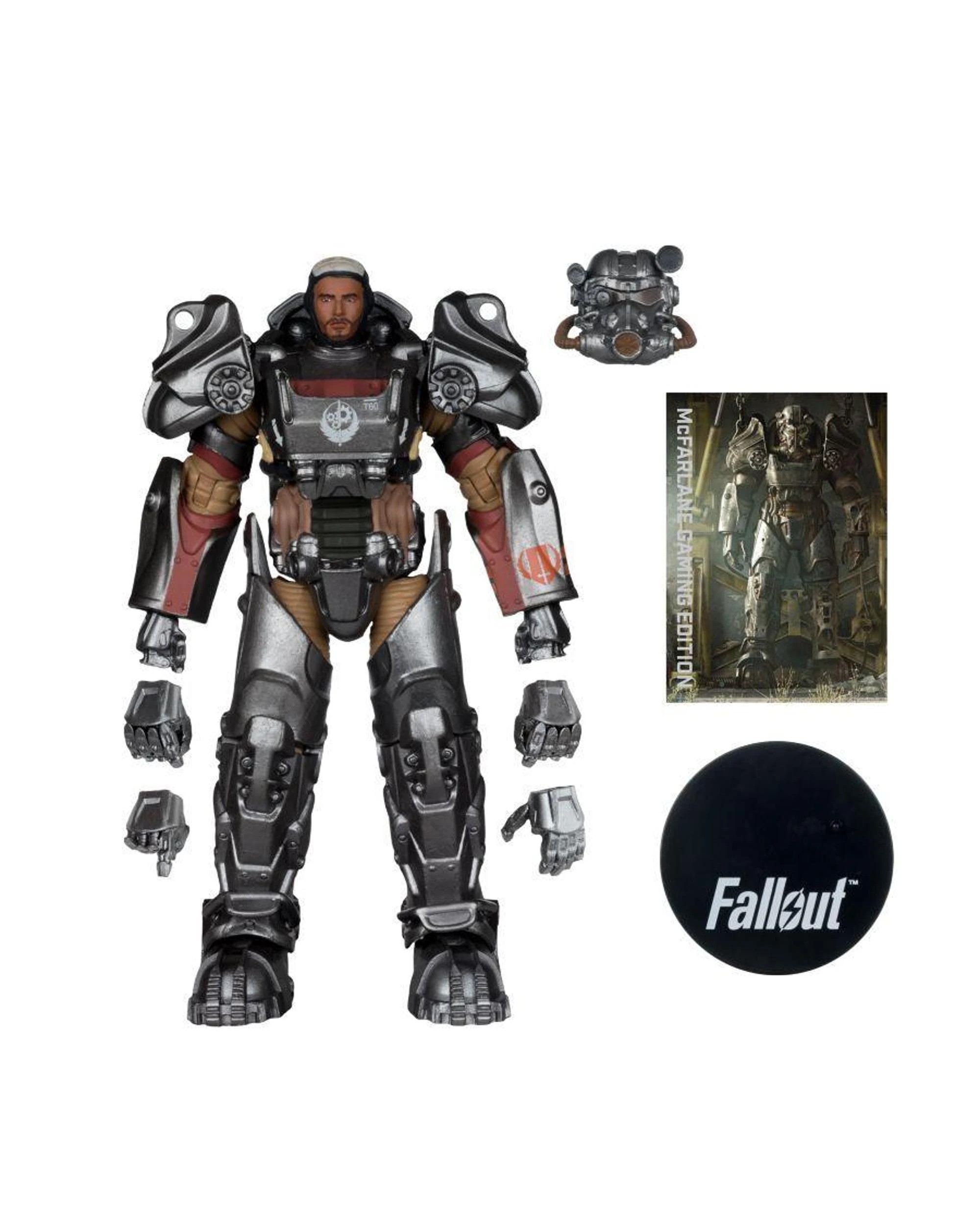 6 McFarlane Fallout 4 Paladin Danse Gaming Edition 7 inch Figure, 6 of 9