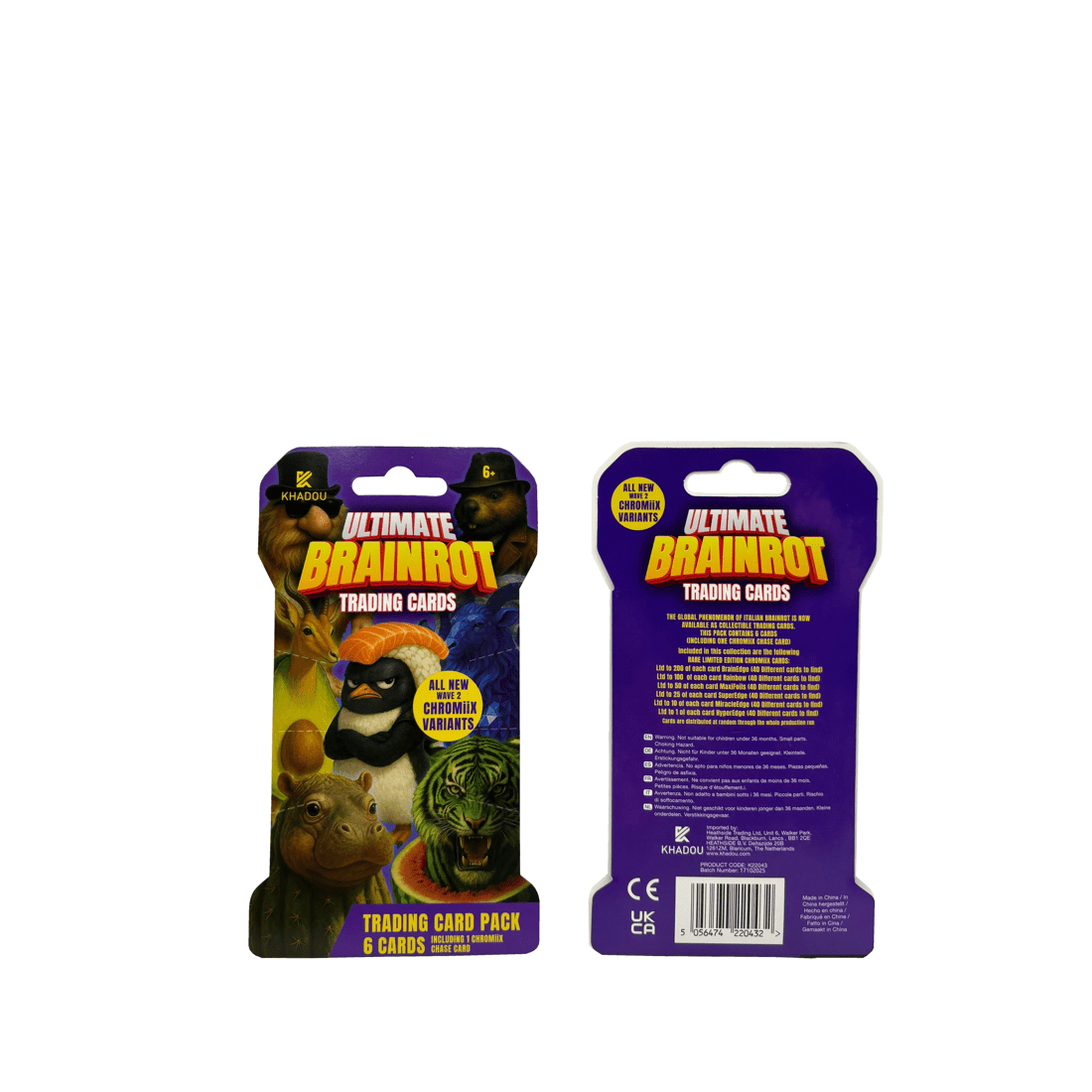 1 Ultimate Brainrot Trading Card Pack, 1 of 2