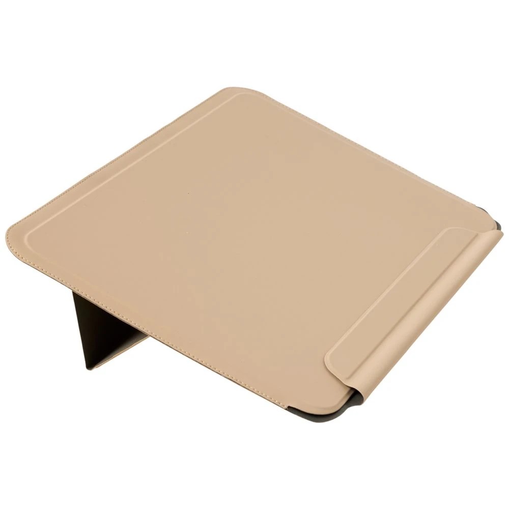 1 Otto On The Go Laptop Sleeve with Built in Riser Tan, 1 of 5