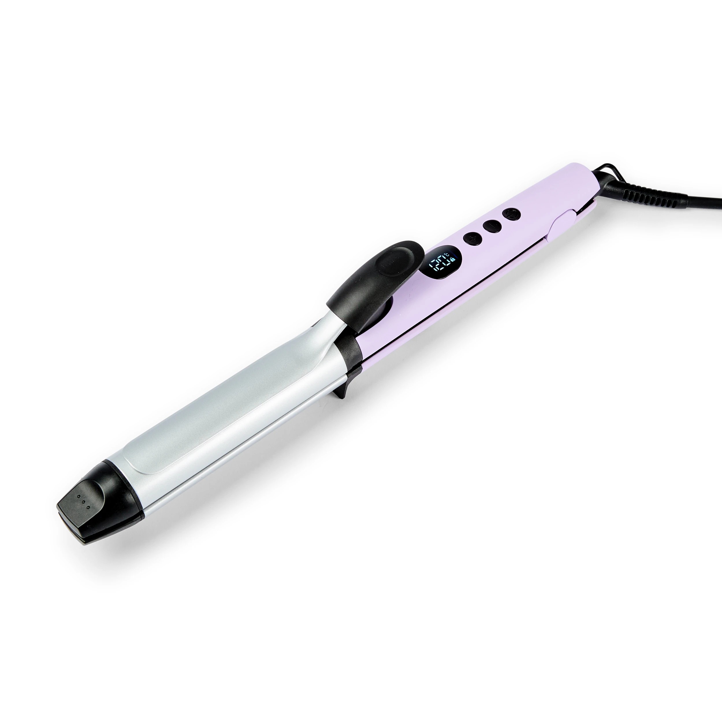 6 2-in-1 Straightening Curler - Purple, 6 of 10
