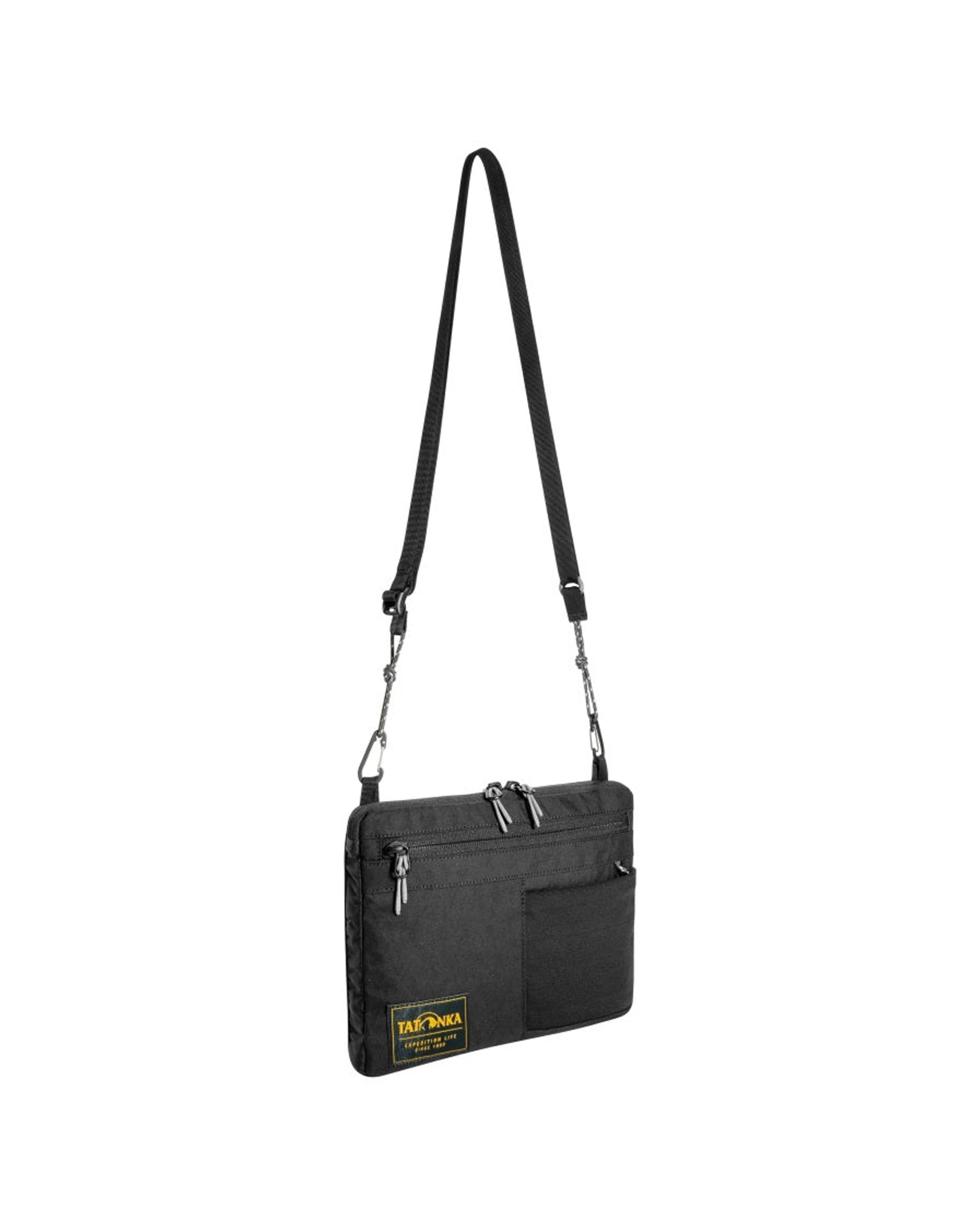 2 Tatonka Nylon Cross Body Outdoor Travel Bag S Adjustable Strap Quilted - Black, 2 of 3
