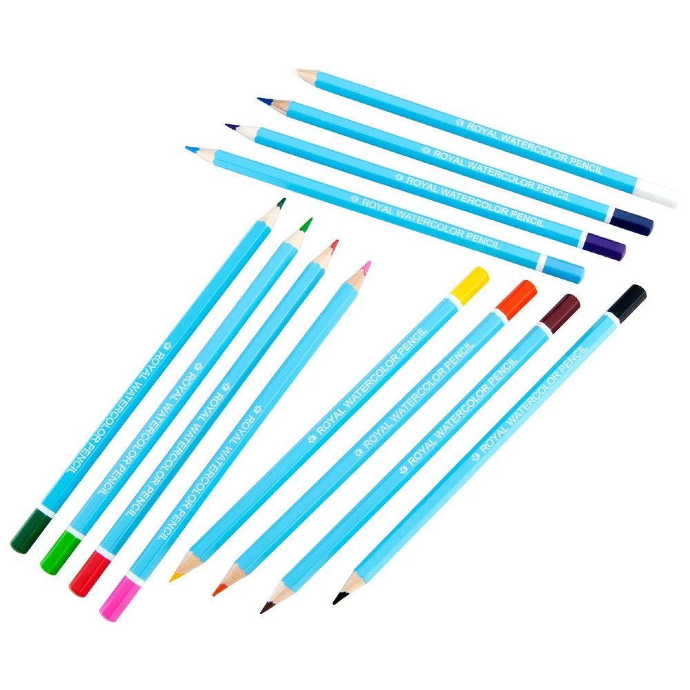 3 Royal & Langnickel Watercolour Pencil Set 12 Pack, 3 of 4