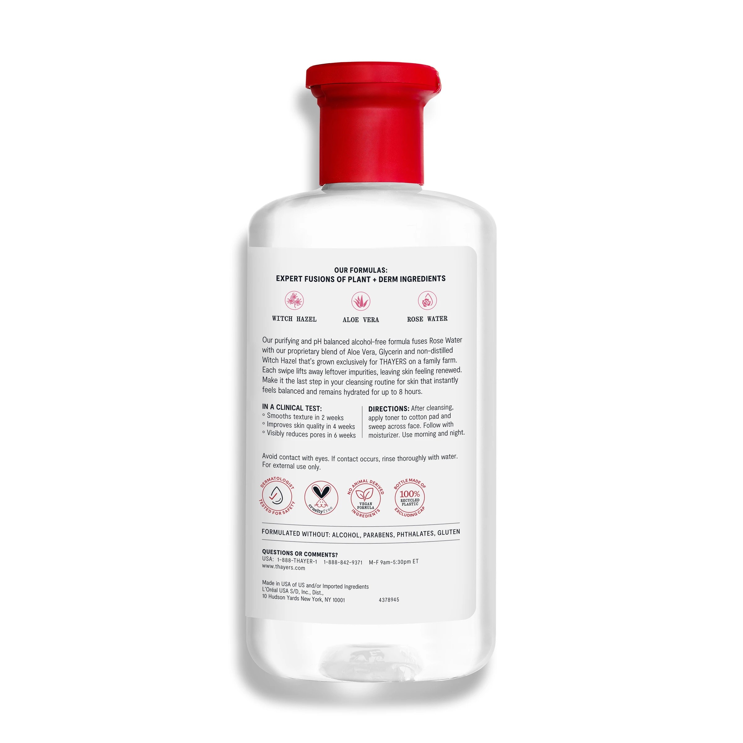 5 Thayers Rose Petal Alcohol Free Facial Toner 355ml - Witch Hazel and Aloe Vera, 5 of 9