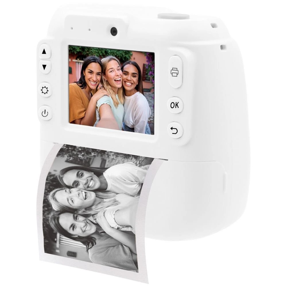 Qudo Kids Instant Print Camera Black - Kmart