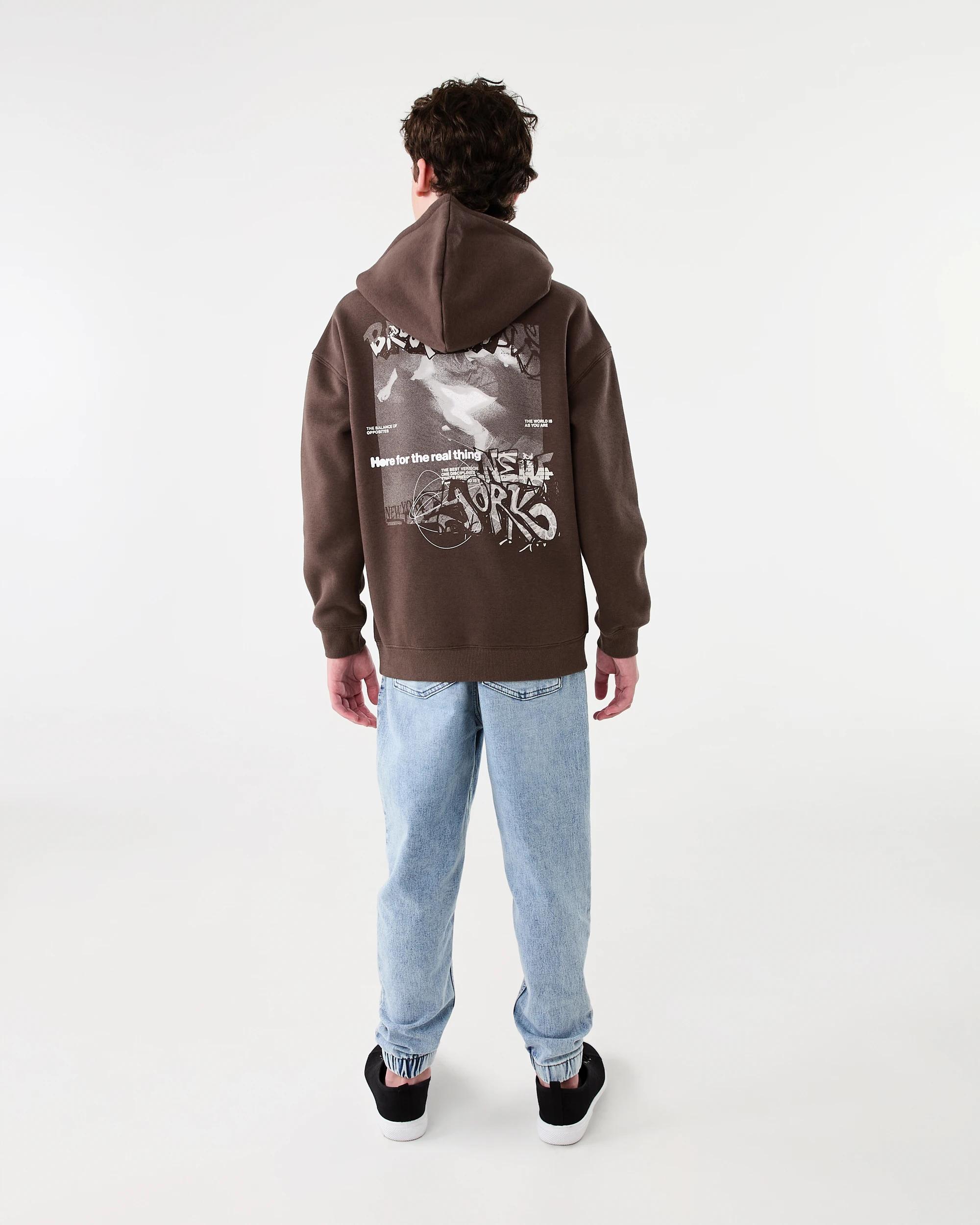 9 Oversized Print Hoodie Skate Text, 9 of 9
