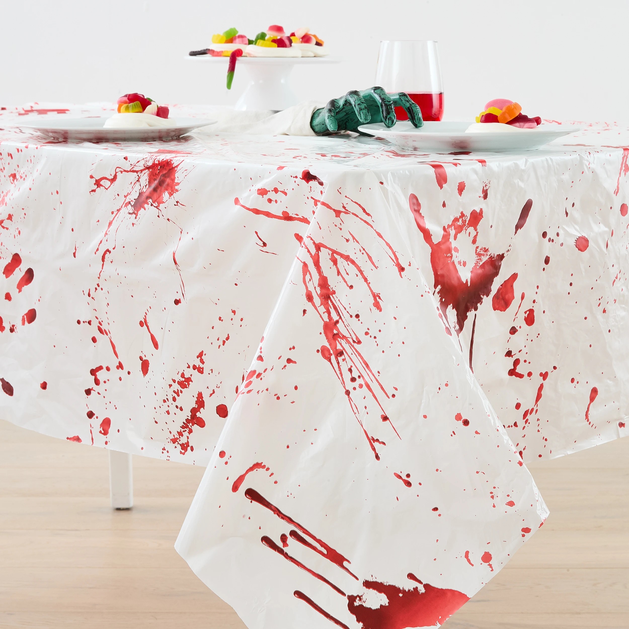 1 Blood Splatter Tablecover, 1 of 6