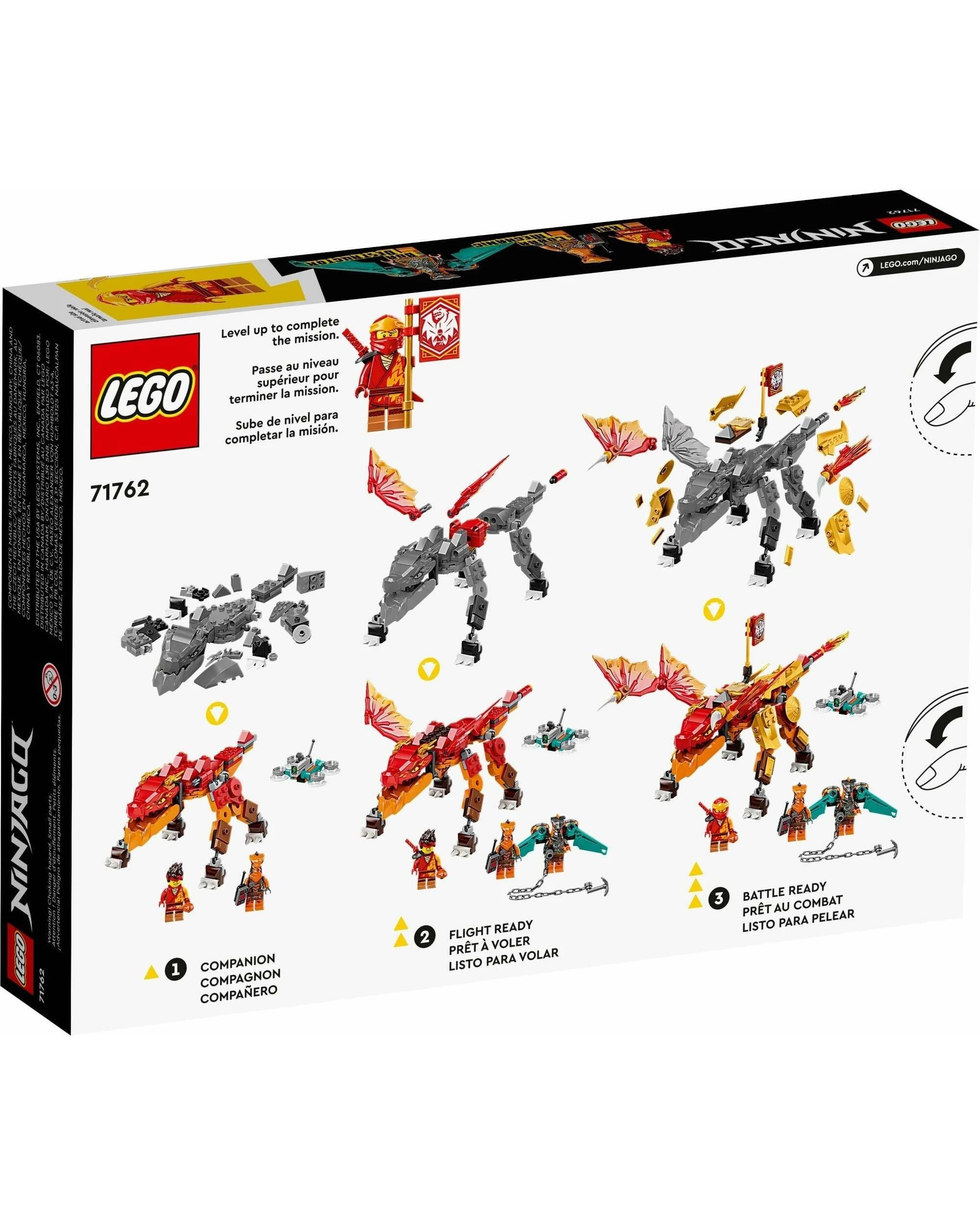 4 LEGO 71762 Ninjago Kai's Fire Dragon EVO - Kai, 4 of 5
