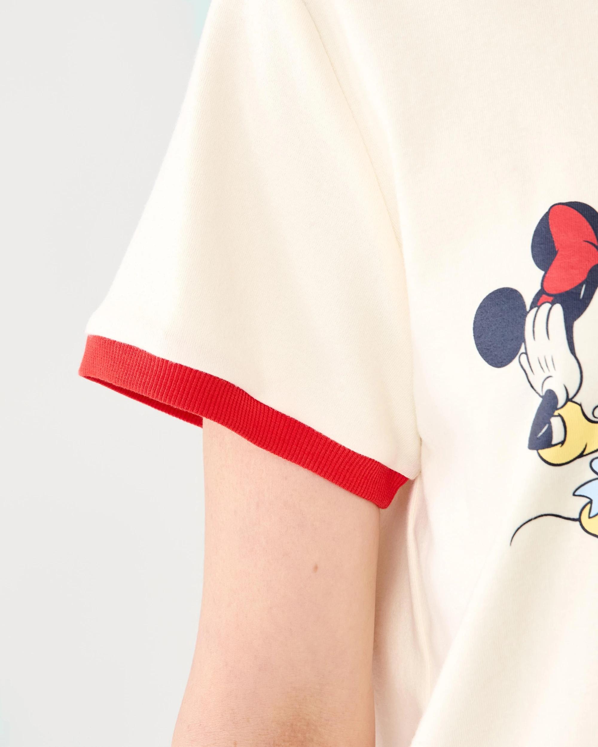 7 Short Sleeve Mickey Mouse License Ringer T-shirt Mickeypris, 7 of 8