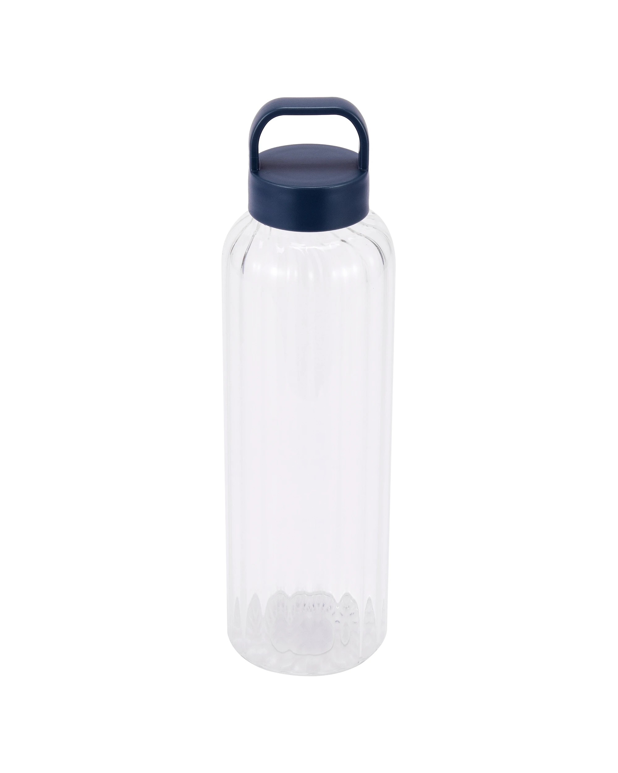 1 800ml Fluted Glass Drink Bottle, 1 of 3