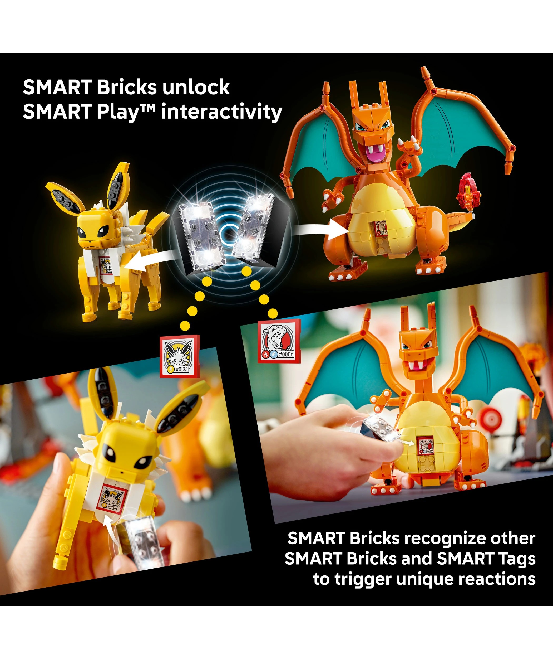 6 LEGO Pokemon SMART Play: Charizard vs. Jolteon Ultimate Battle 72167, 6 of 11